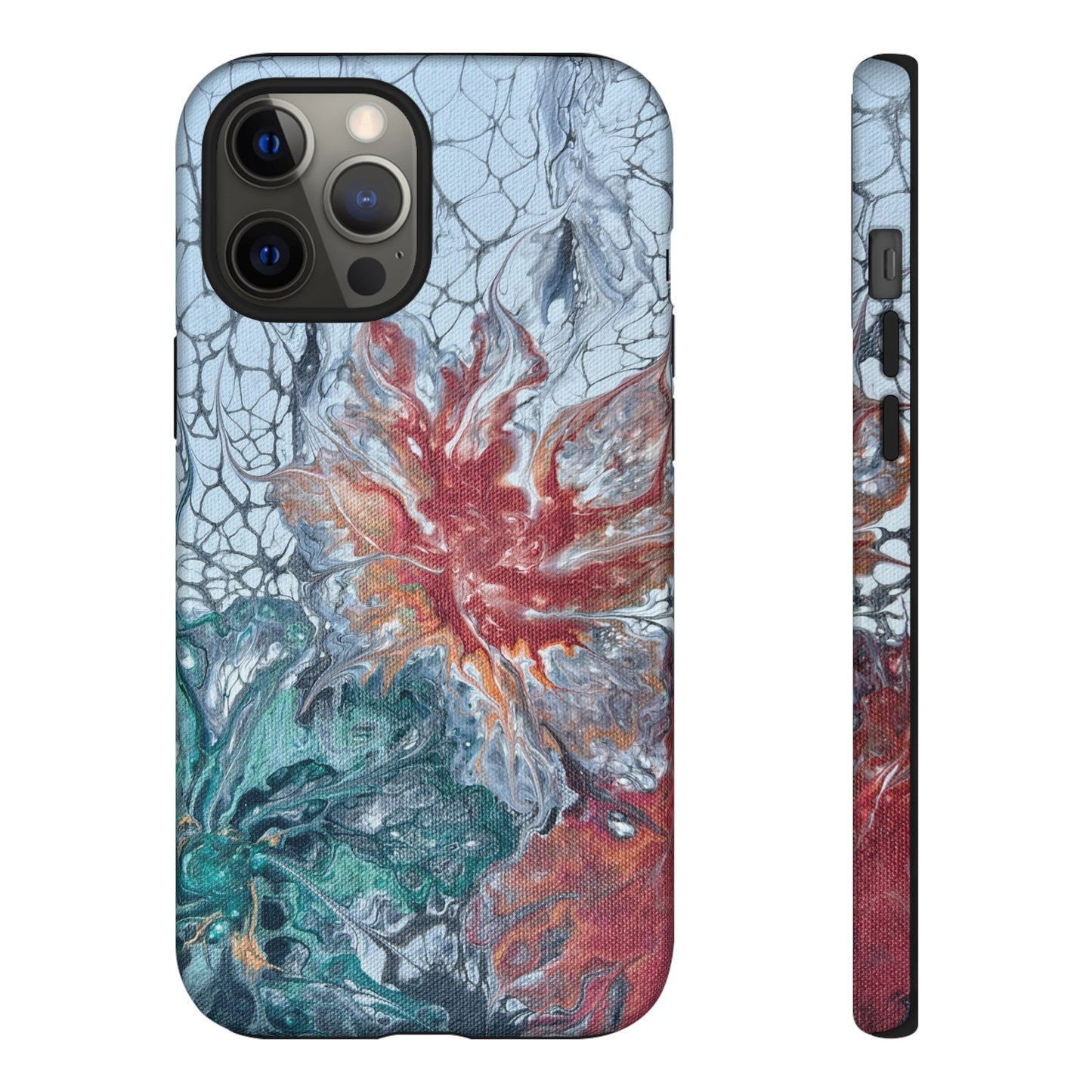 Garden Lace Tough Phone Case for iPhone, Samsung Galaxy, and Google Pixel devices