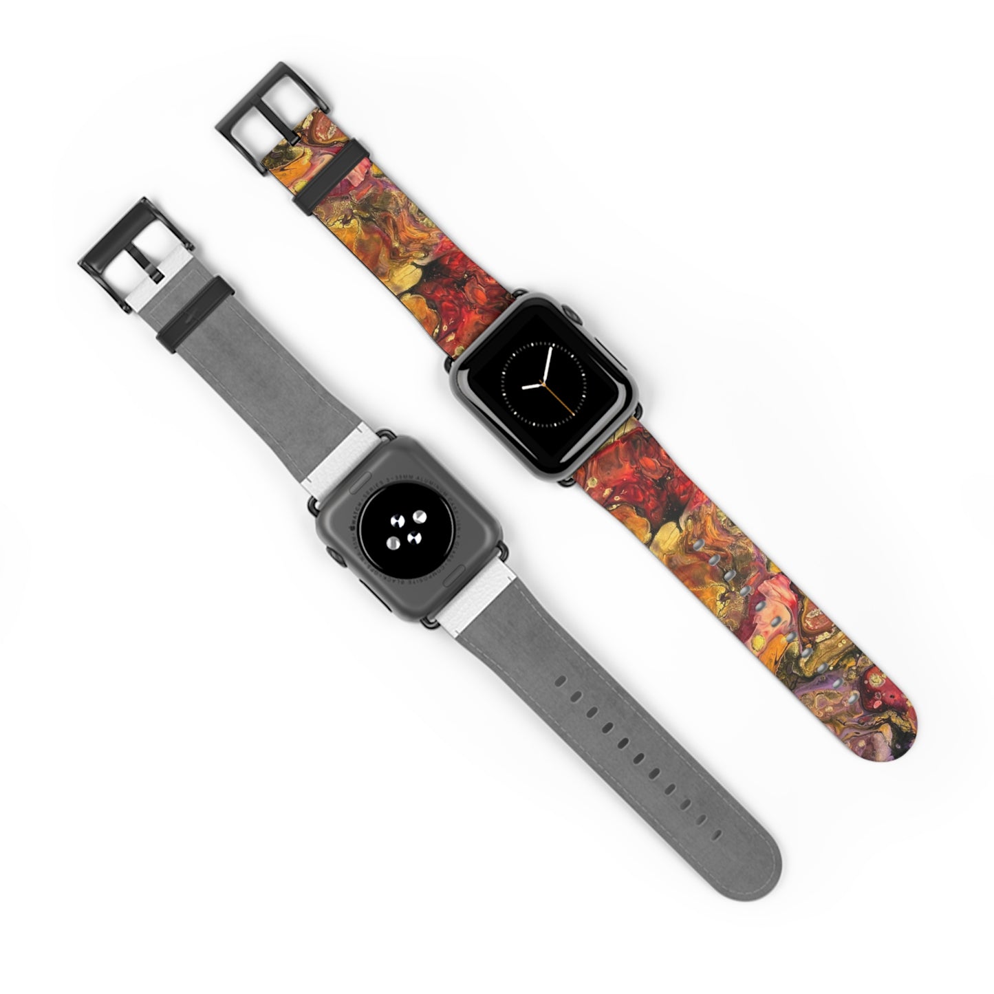 Sunset Stream Watch Band for Apple Watch Series 1-9, Ultra, and SE devices