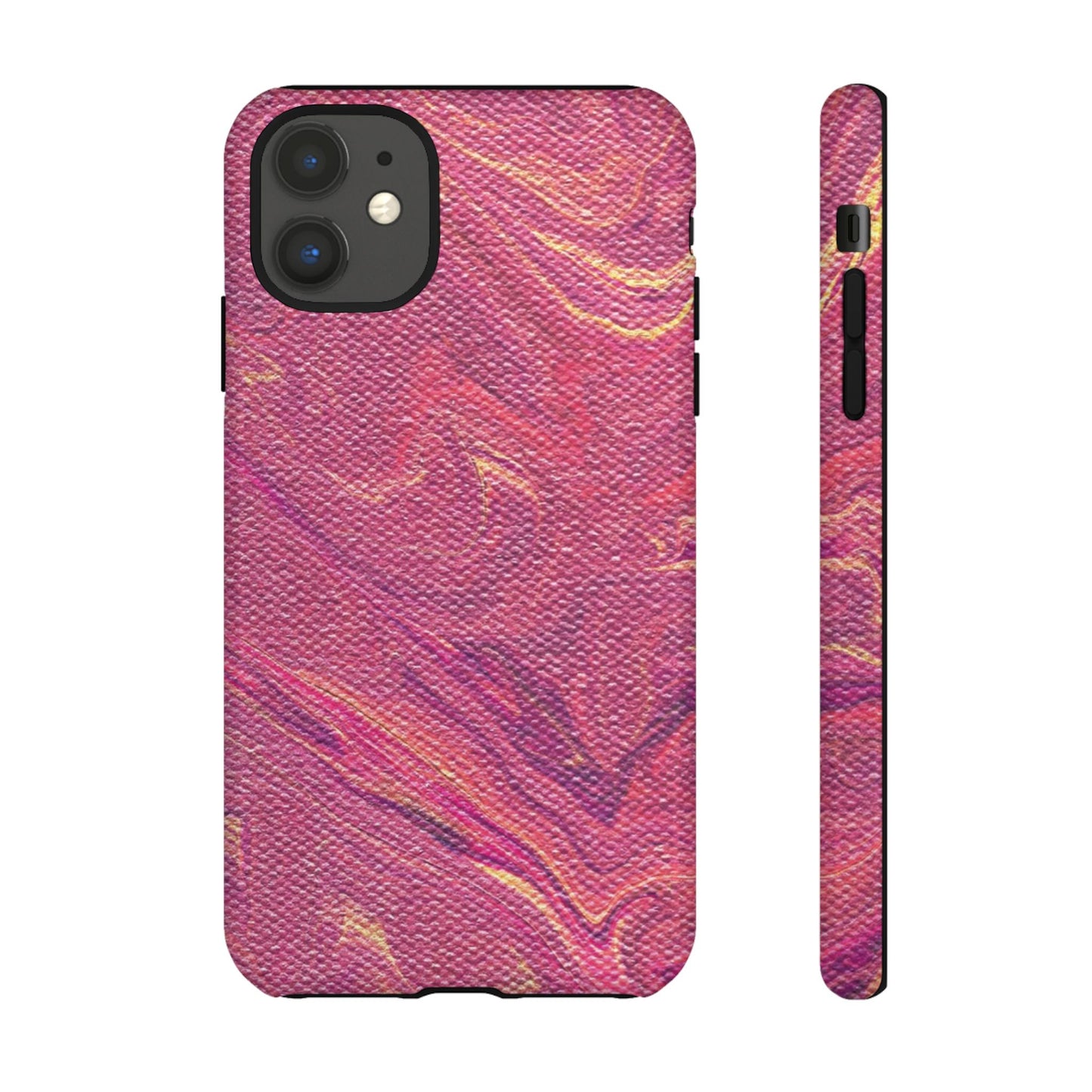 Pleasantly Pink Tough Phone Case for iPhone, Samsung Galaxy, and Google Pixel devices