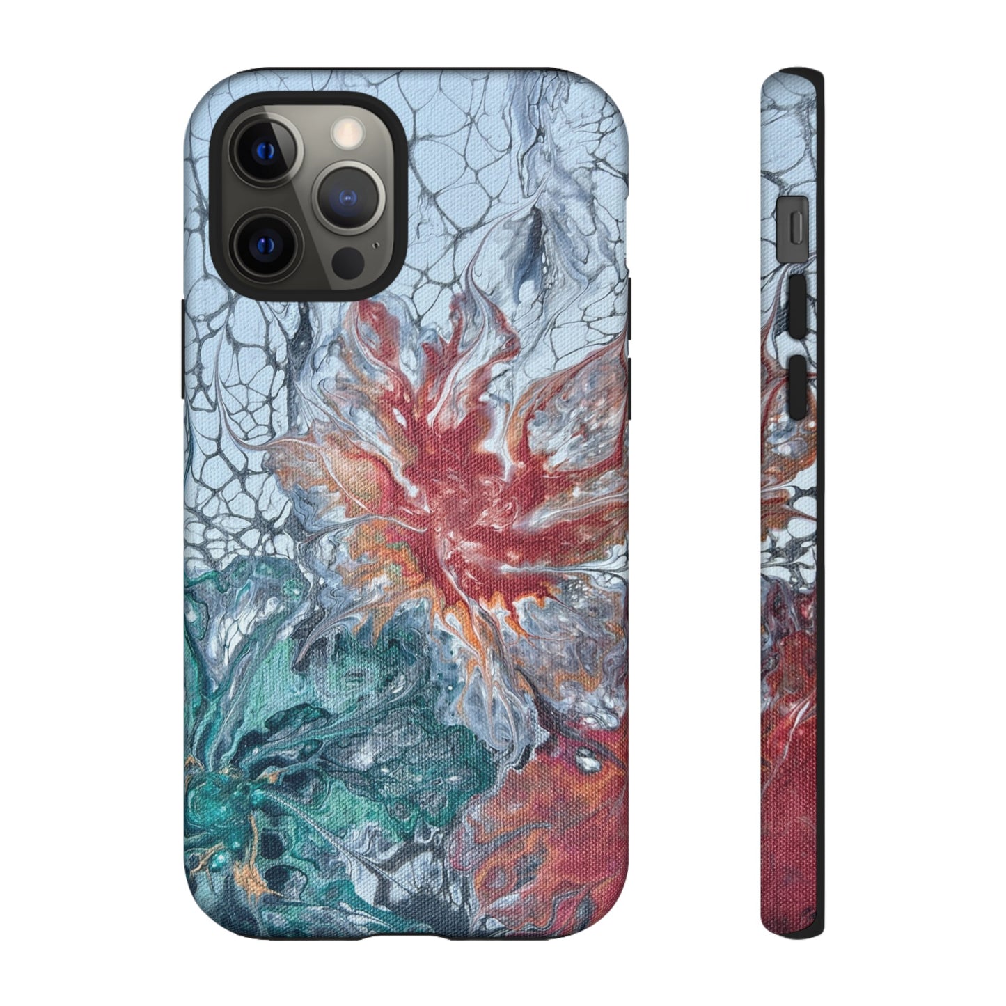 Garden Lace Tough Phone Case for iPhone, Samsung Galaxy, and Google Pixel devices