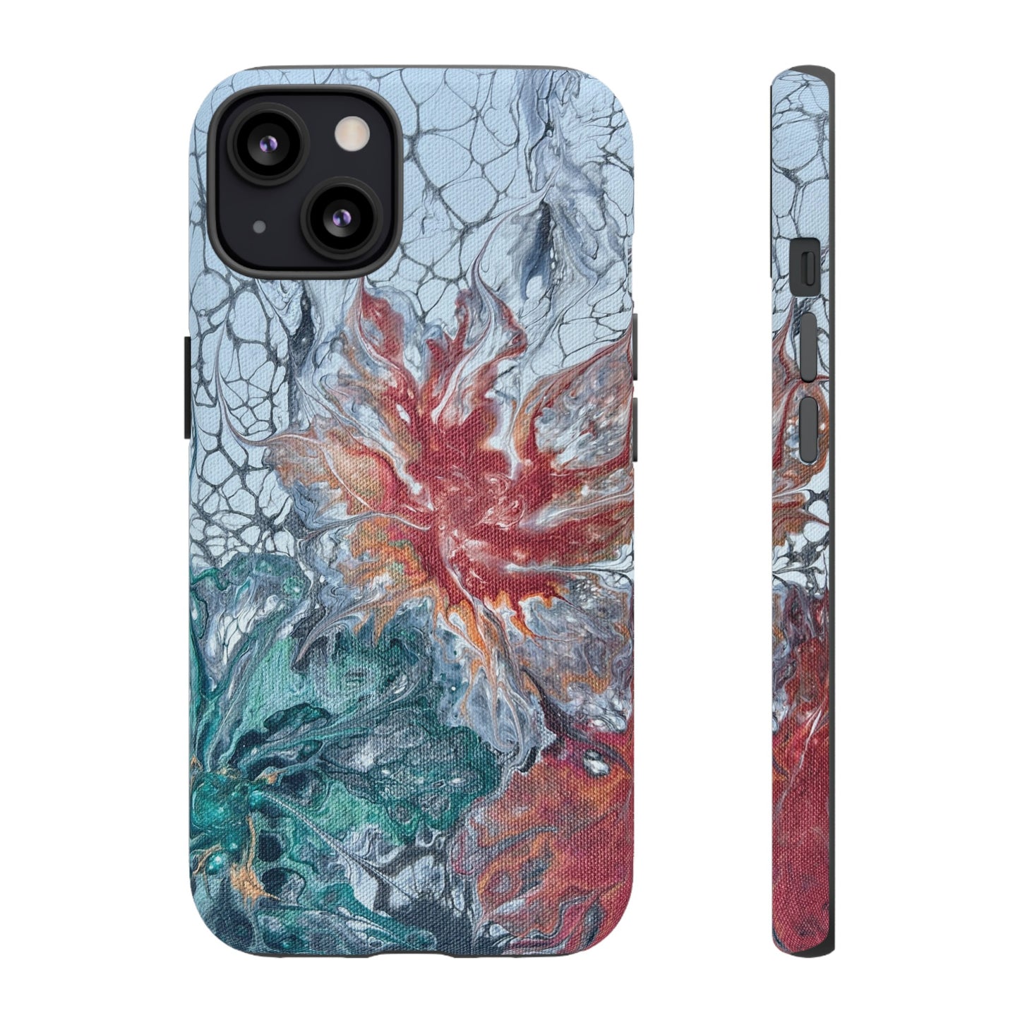 Garden Lace Tough Phone Case for iPhone, Samsung Galaxy, and Google Pixel devices