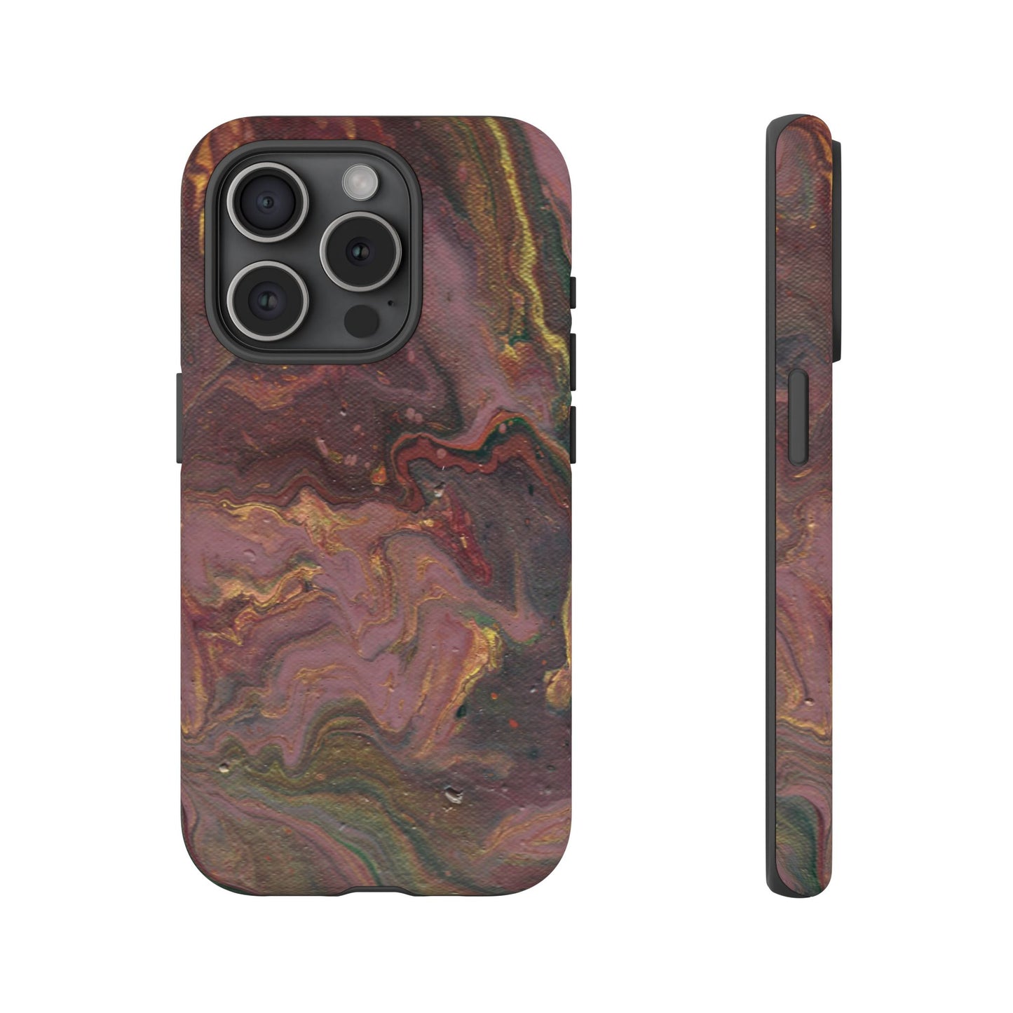Earthy Marble Tough Phone Case for iPhone, Samsung Galaxy, and Google Pixel devices