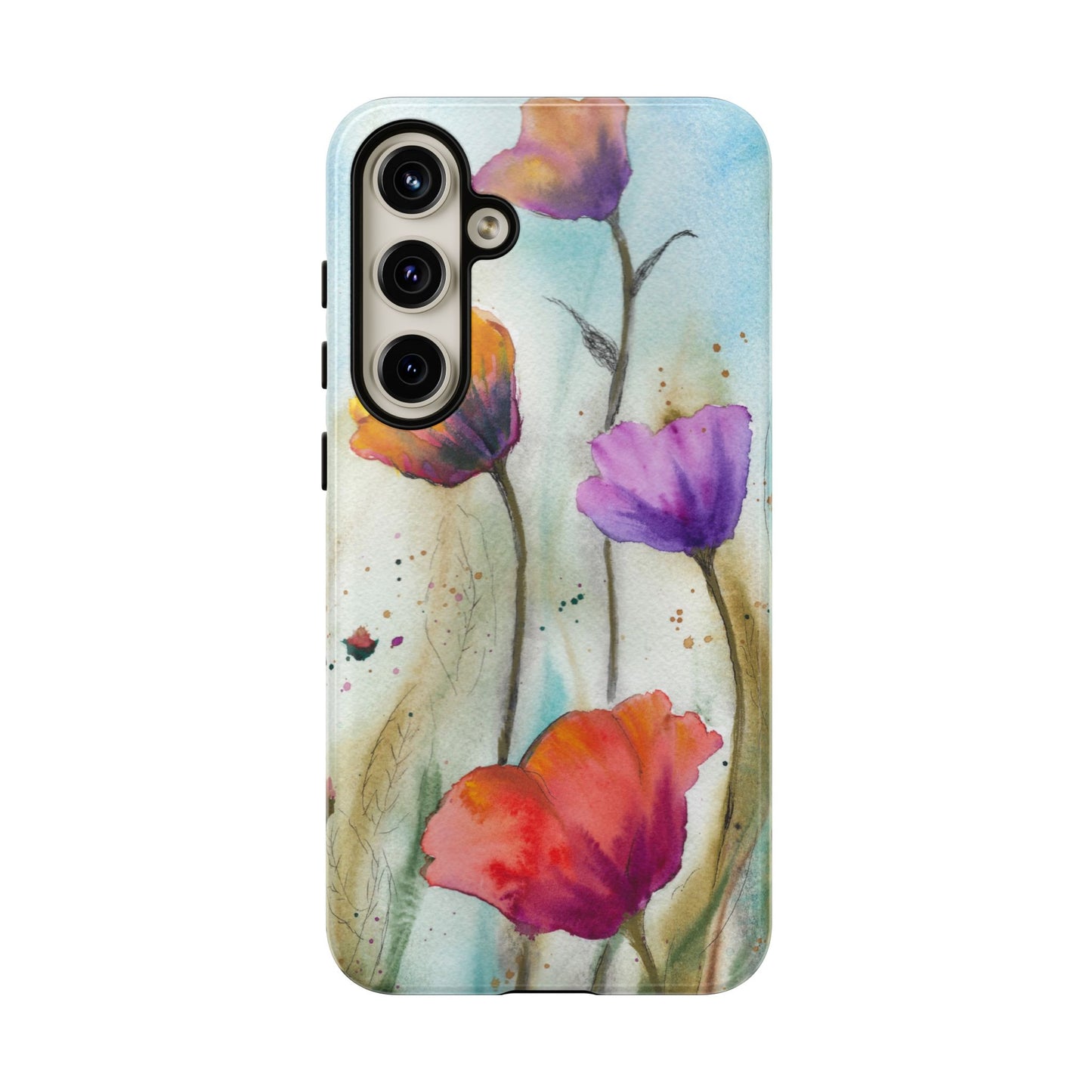 Dreamy Garden Tough Phone Case for iPhone, Samsung Galaxy, and Google Pixel devices