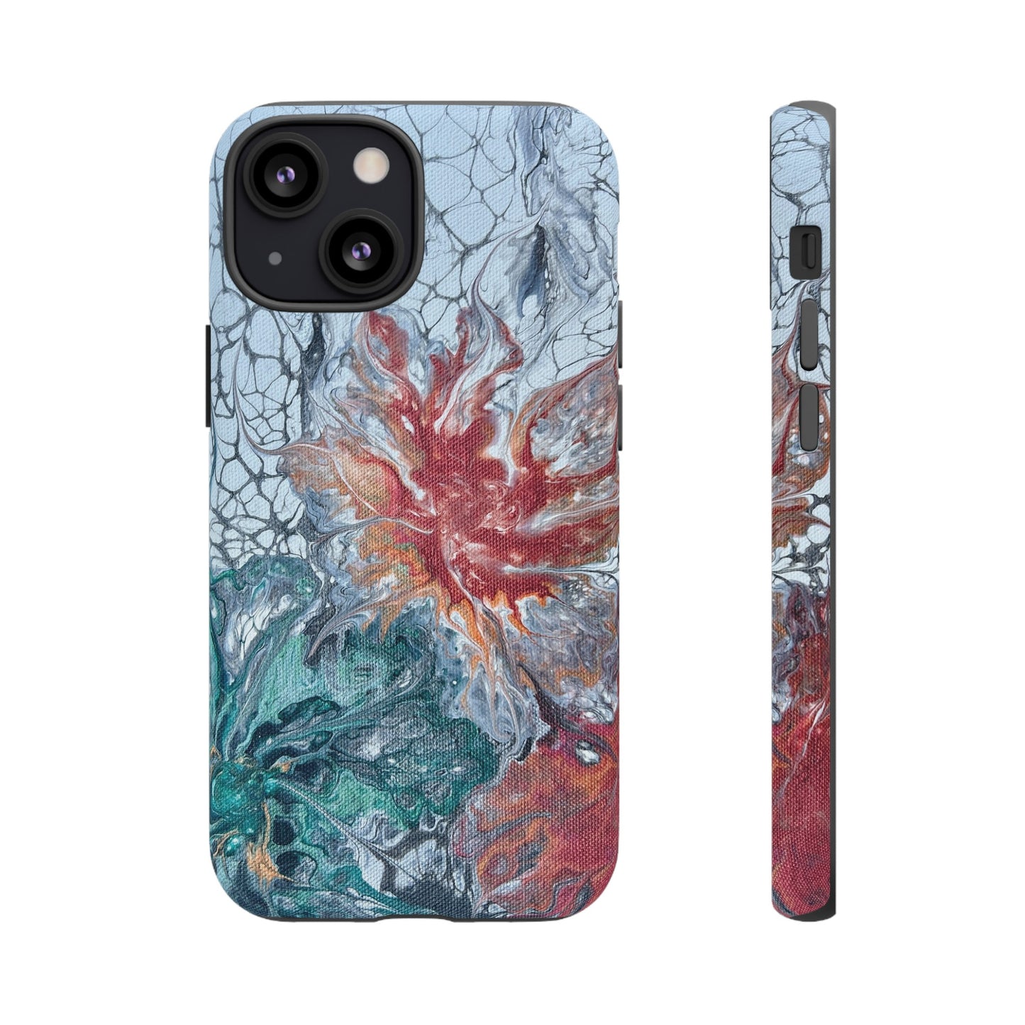 Garden Lace Tough Phone Case for iPhone, Samsung Galaxy, and Google Pixel devices