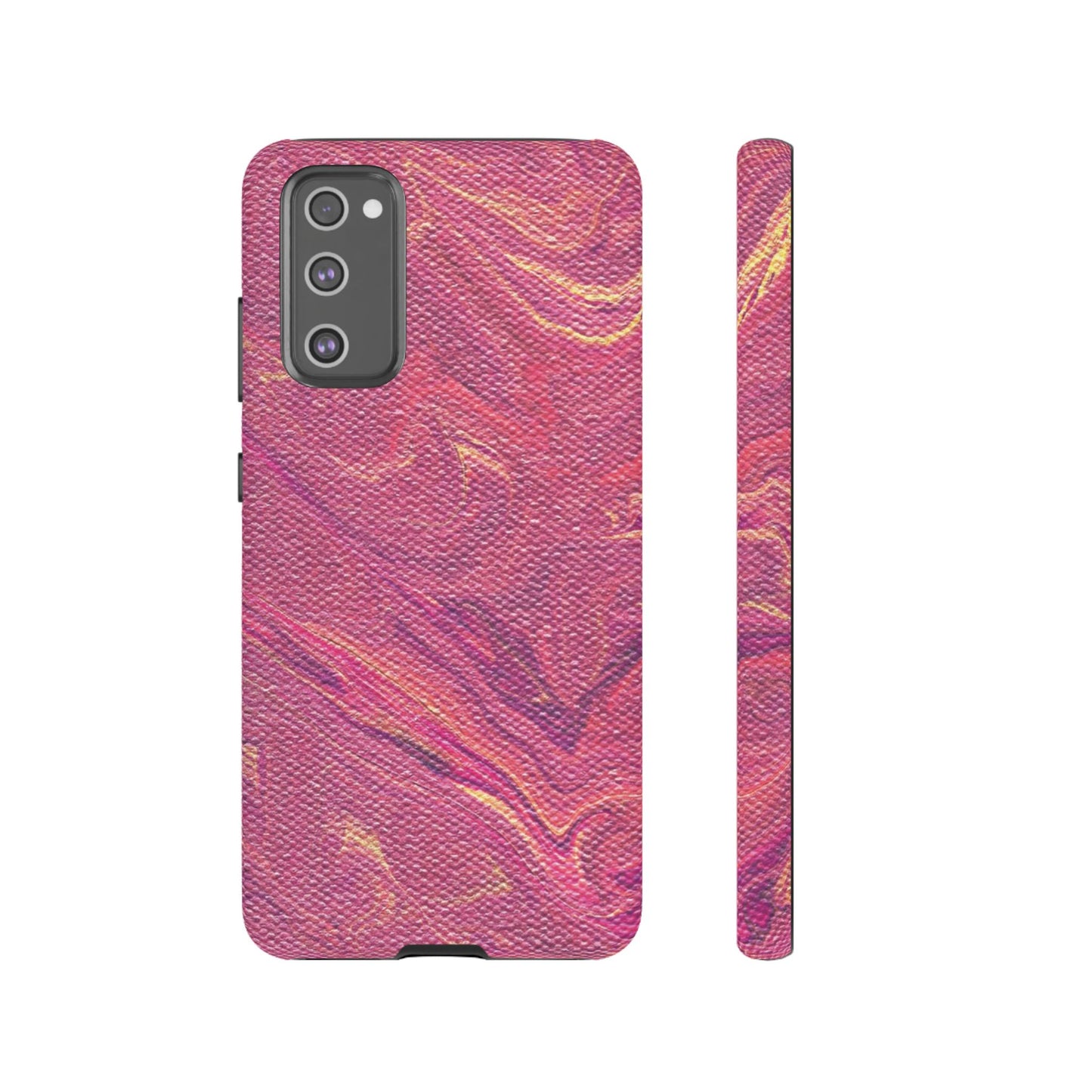 Pleasantly Pink Tough Phone Case for iPhone, Samsung Galaxy, and Google Pixel devices
