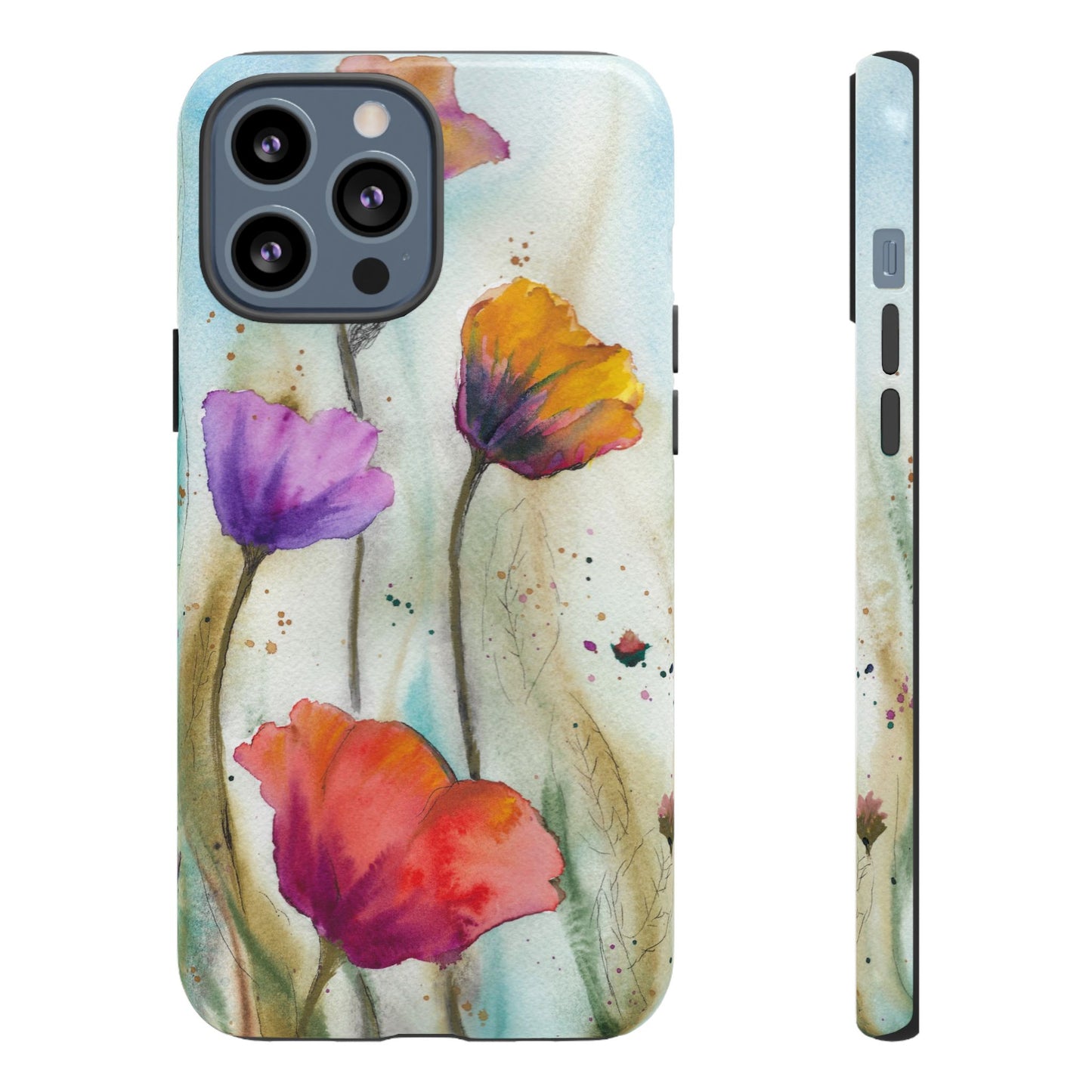 Dreamy Garden Tough Phone Case for iPhone, Samsung Galaxy, and Google Pixel devices
