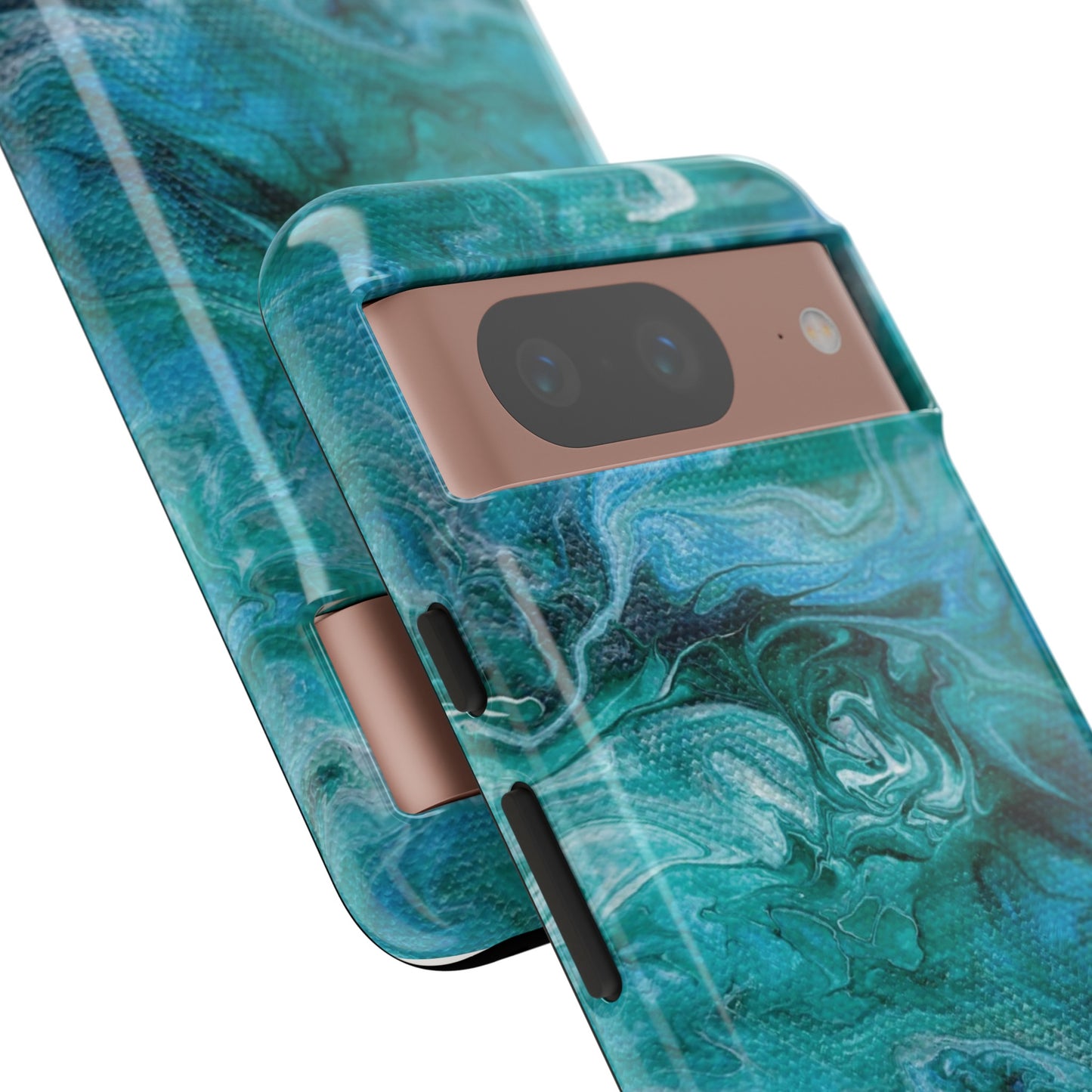 Ocean Waves Tough Phone Case for iPhone, Samsung Galaxy, and Google Pixel devices