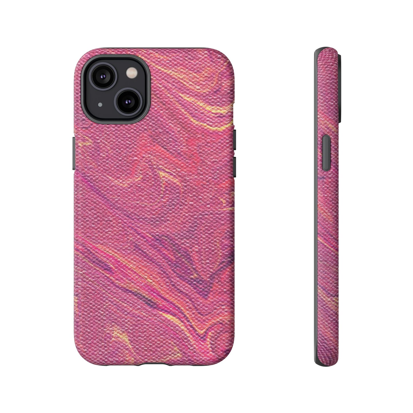 Pleasantly Pink Tough Phone Case for iPhone, Samsung Galaxy, and Google Pixel devices