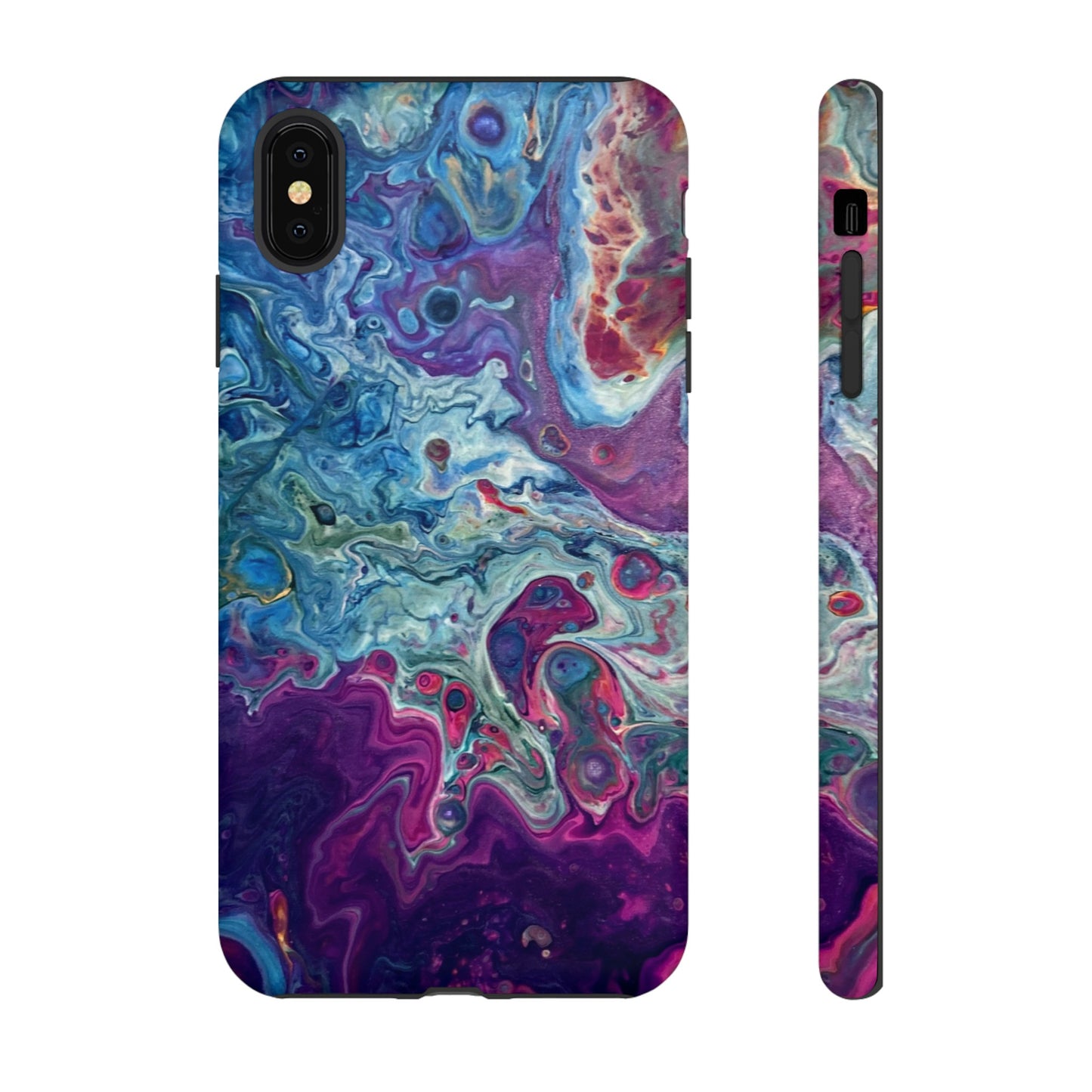 Candy Galaxy Tough Phone Case for iPhone, Samsung Galaxy, and Google Pixel devices