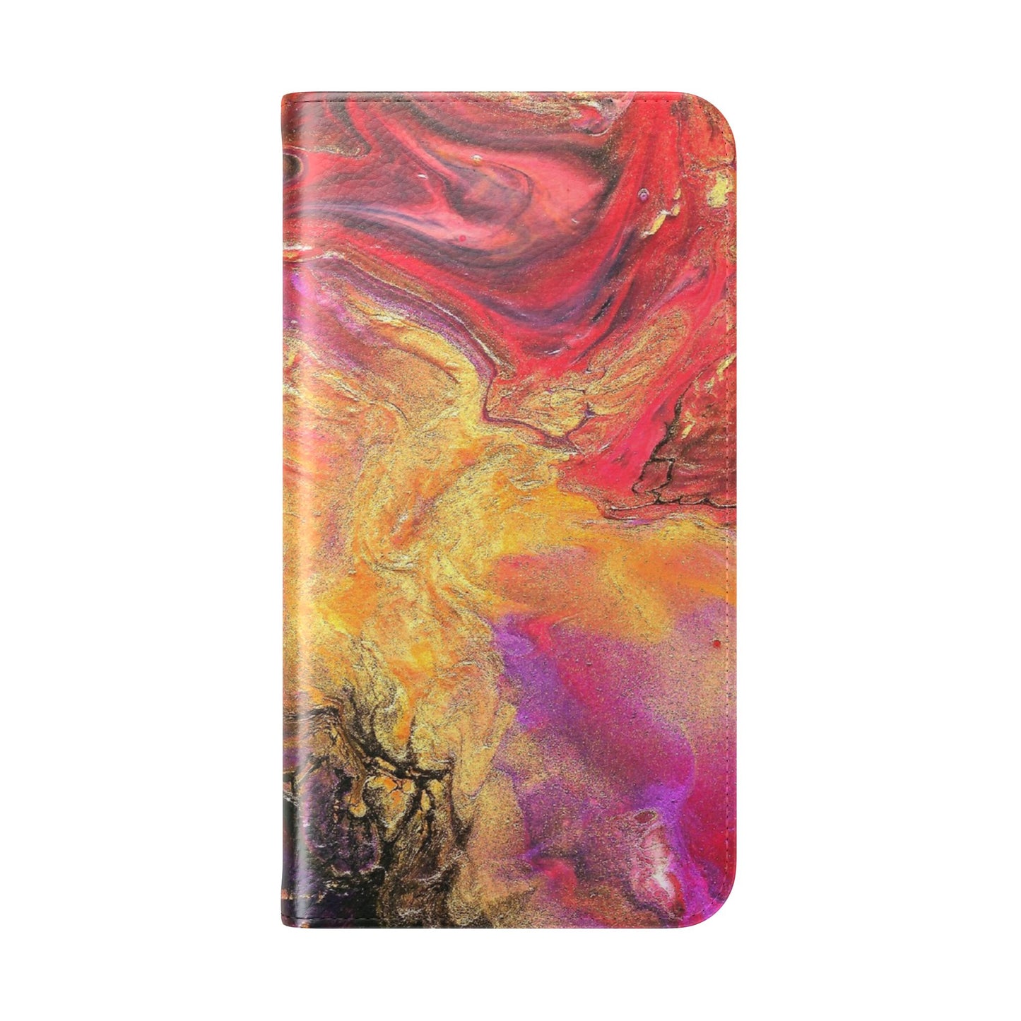 Flowing Royalty Flip Phone Case for iPhone 11 – 16 Pro, Samsung 21 – 22 Series
