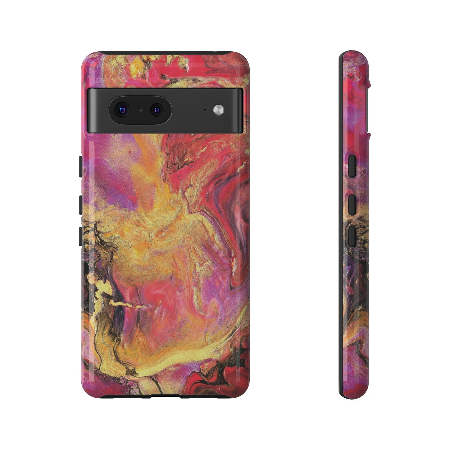 Flowing Royalty Tough Phone Case for iPhone, Samsung Galaxy, and Google Pixel devices