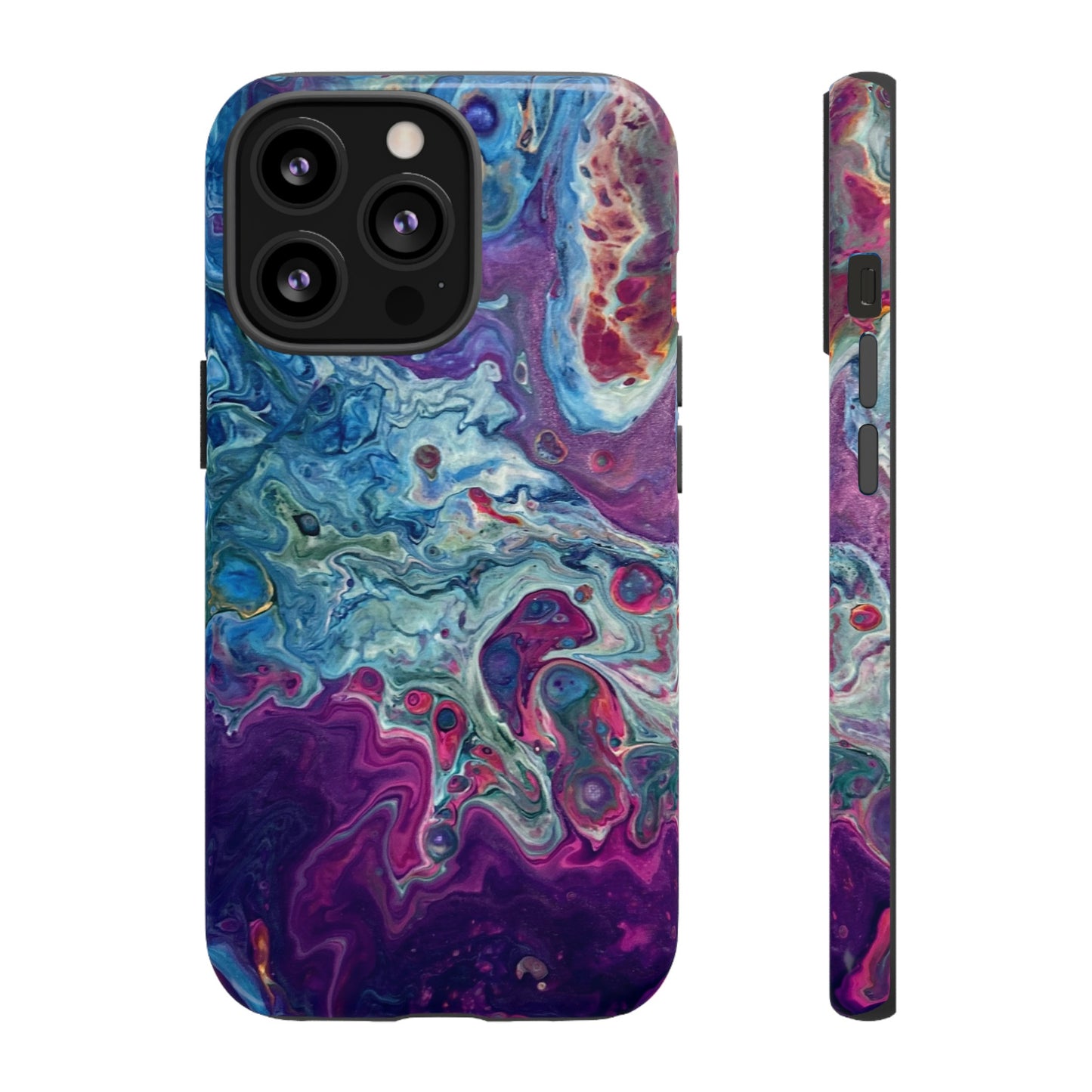 Candy Galaxy Tough Phone Case for iPhone, Samsung Galaxy, and Google Pixel devices