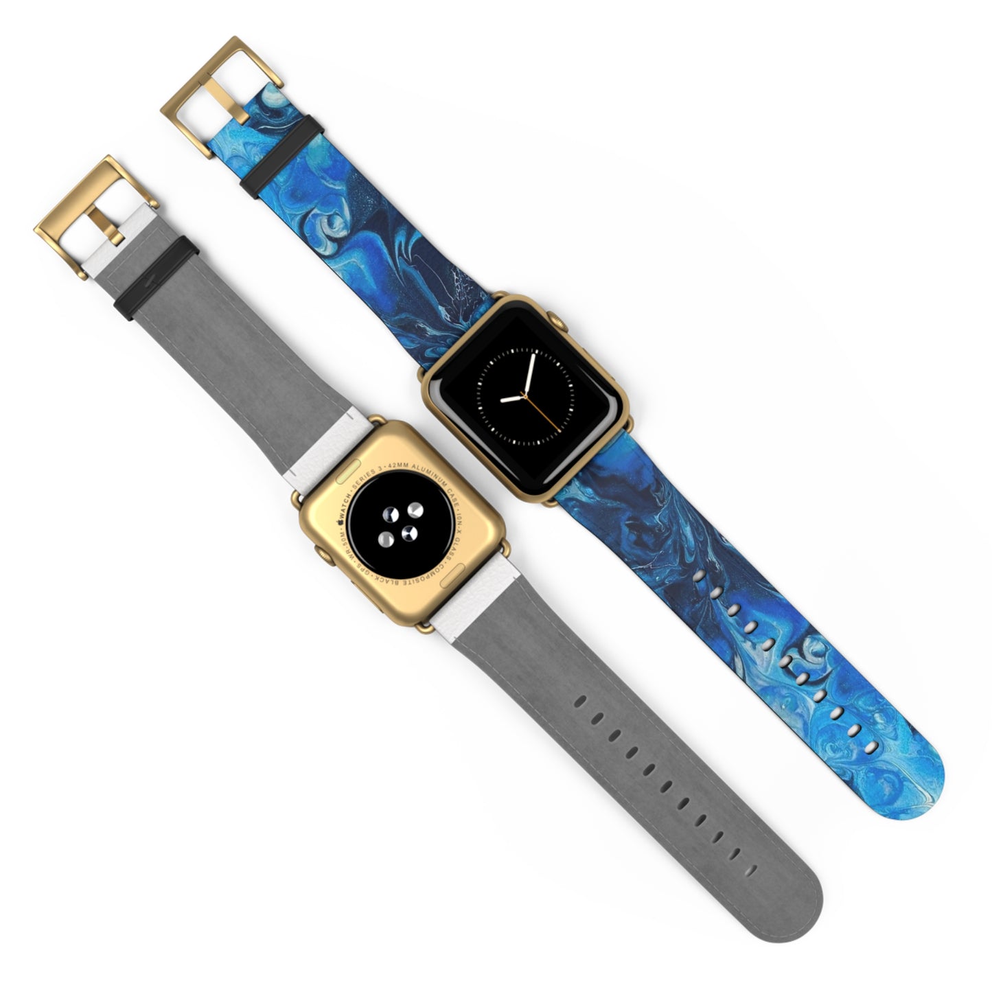 Tranquility Tides Watch Band for Apple Watch Series 1-9, Ultra, and SE devices