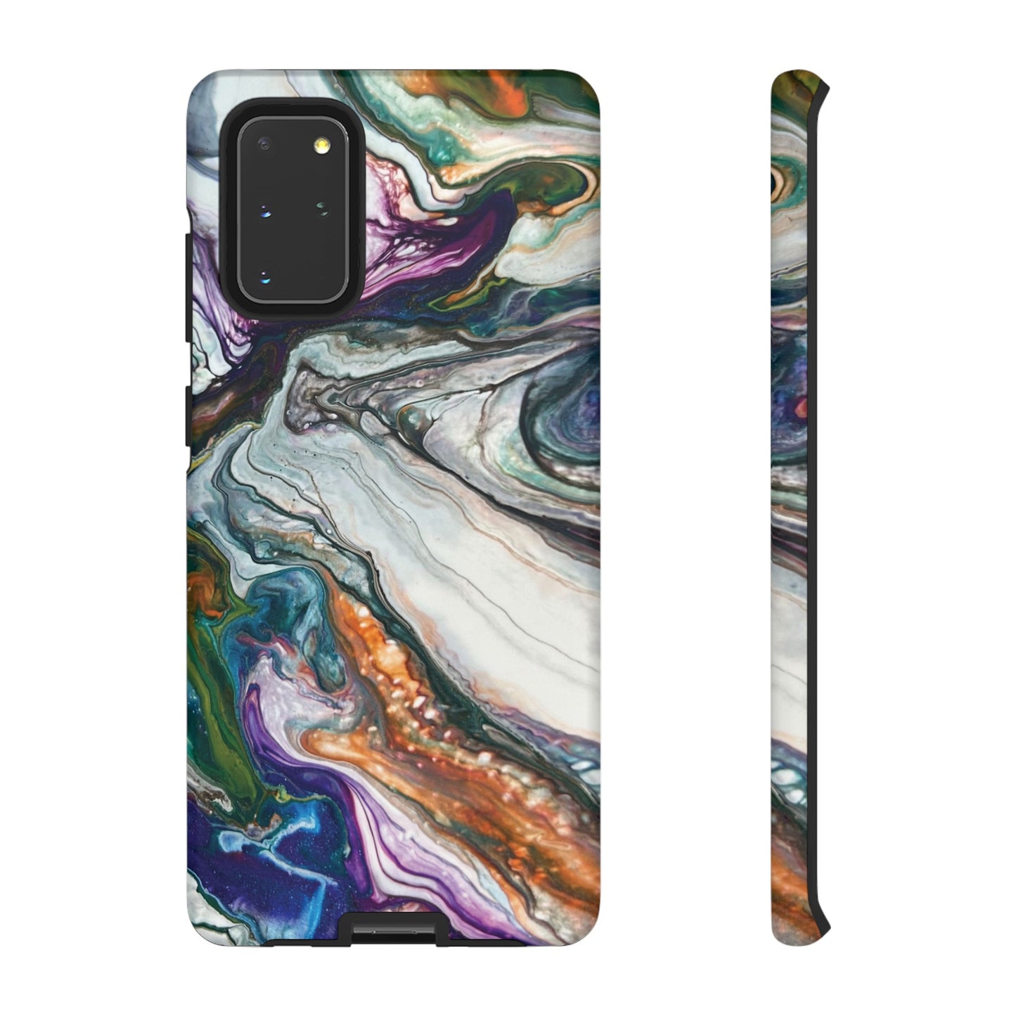 Vibrant Swirls Tough Phone Case for iPhone, Samsung Galaxy, and Google Pixel devices