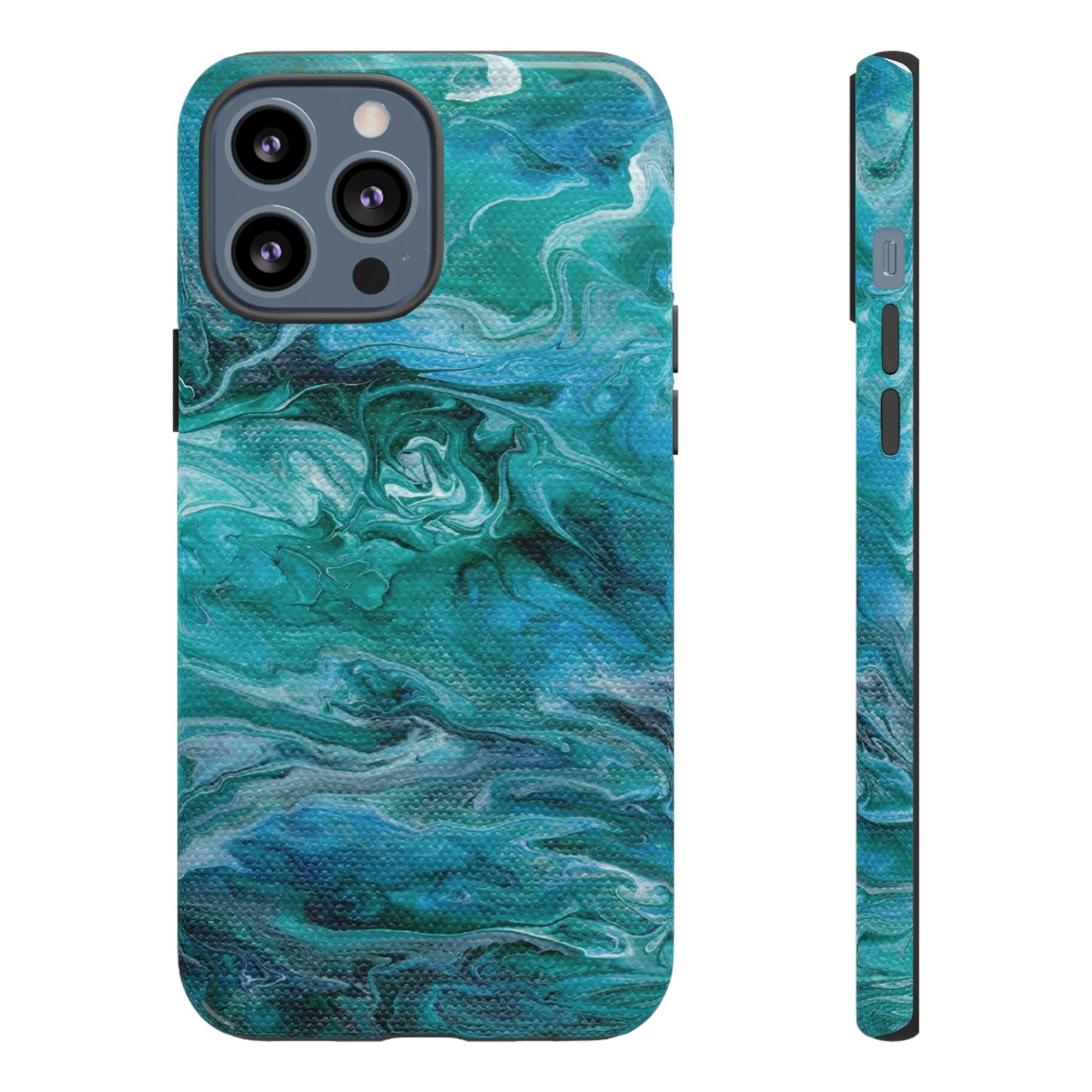 Ocean Waves Tough Phone Case for iPhone, Samsung Galaxy, and Google Pixel devices