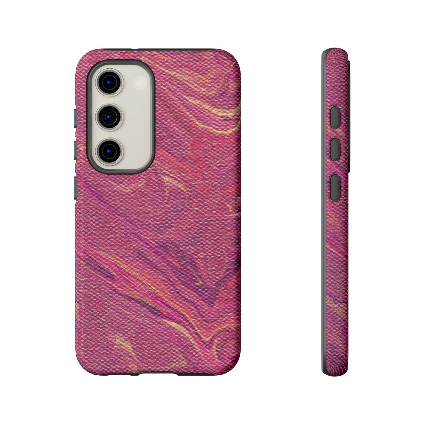 Pleasantly Pink Tough Phone Case for iPhone, Samsung Galaxy, and Google Pixel devices