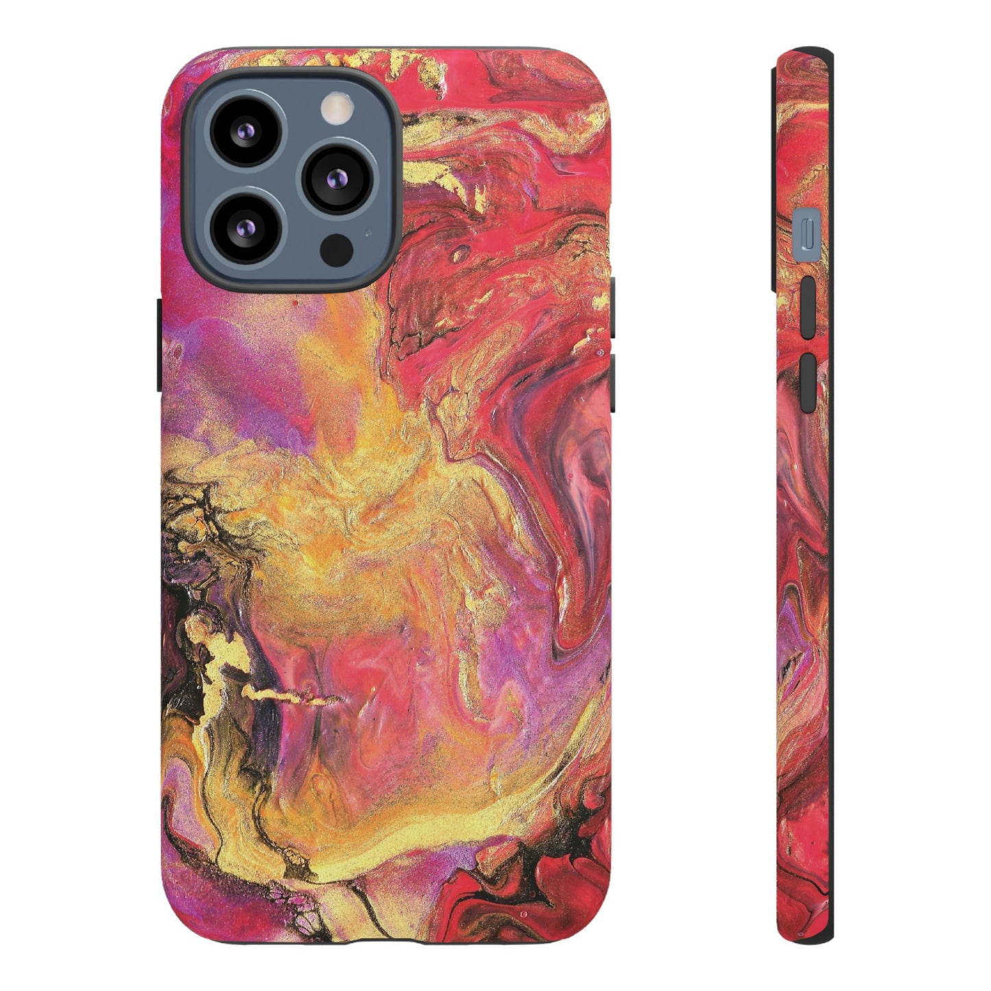 Flowing Royalty Tough Phone Case for iPhone, Samsung Galaxy, and Google Pixel devices