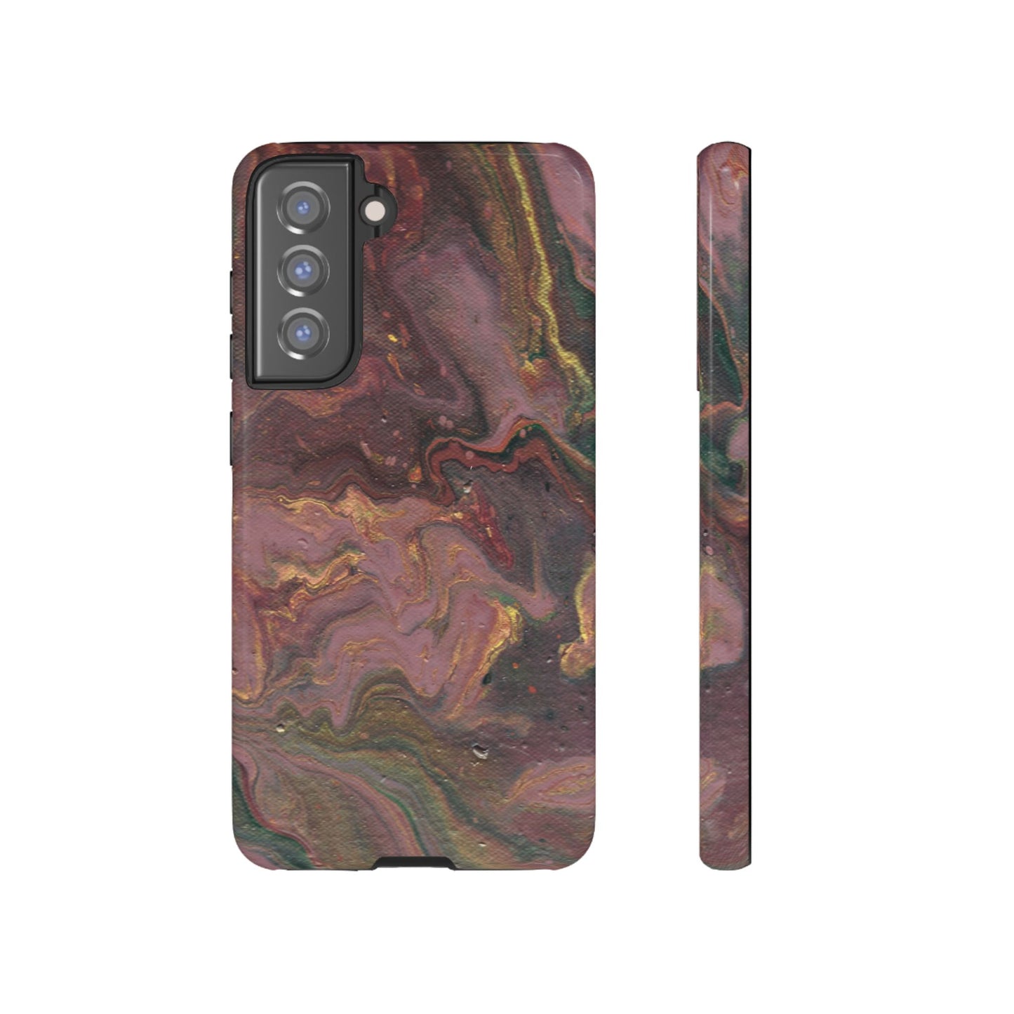 Earthy Marble Tough Phone Case for iPhone, Samsung Galaxy, and Google Pixel devices