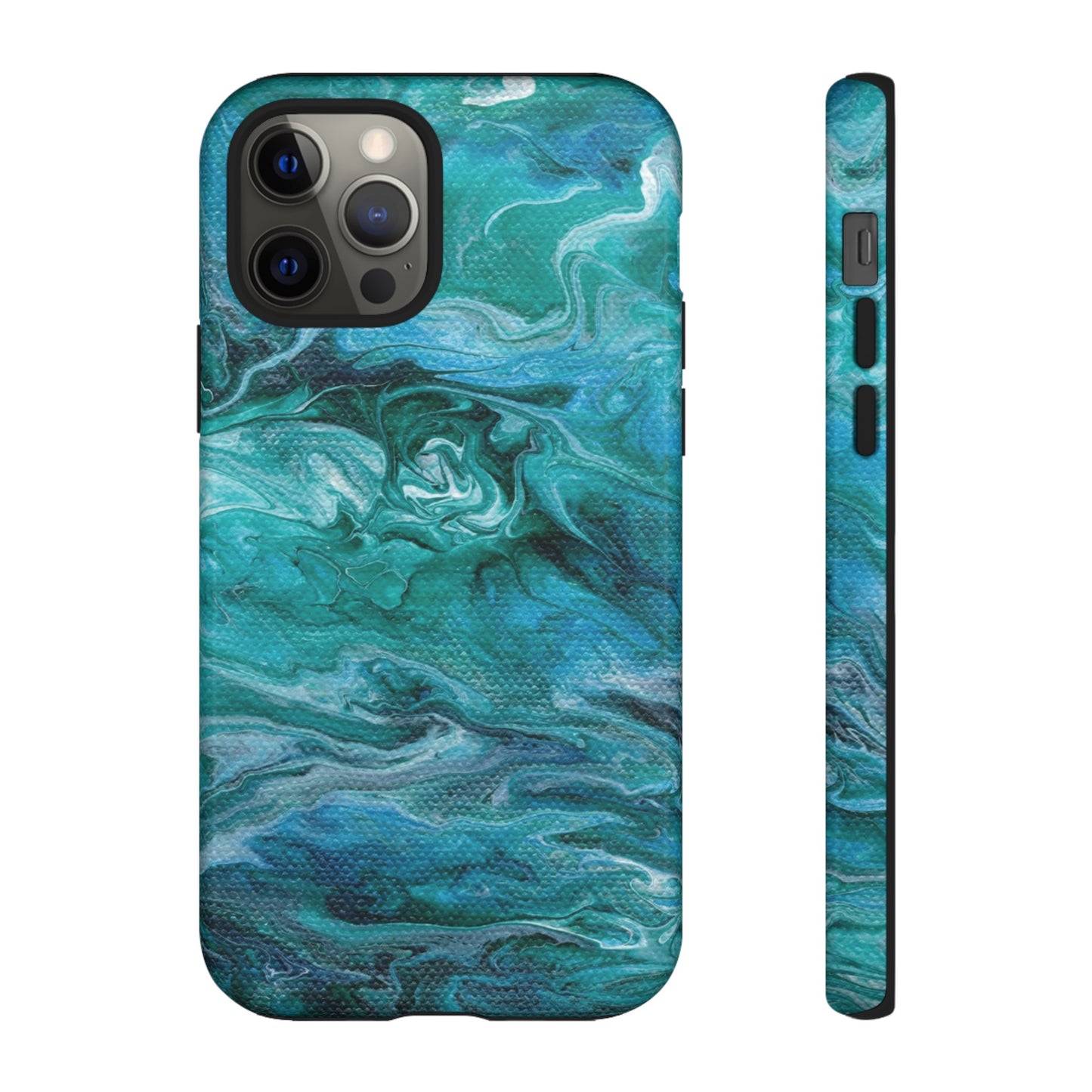 Ocean Waves Tough Phone Case for iPhone, Samsung Galaxy, and Google Pixel devices