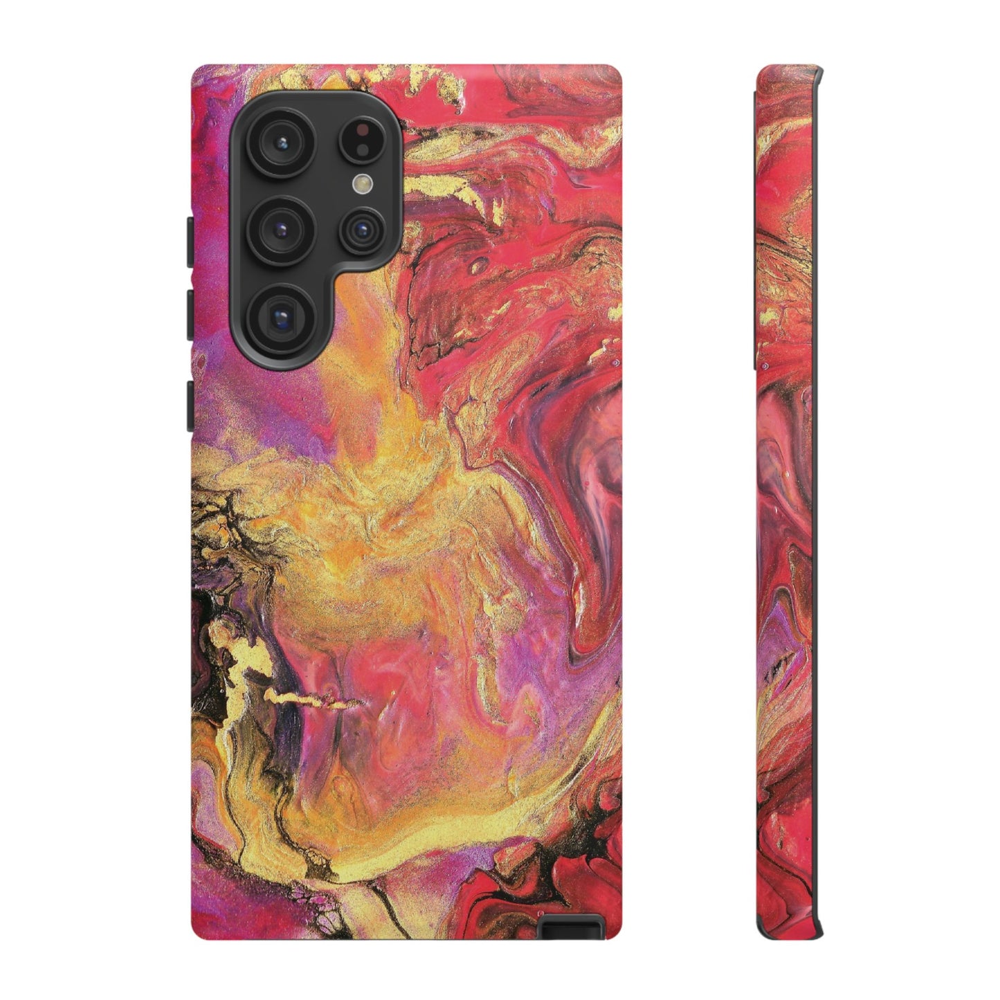 Flowing Royalty Tough Phone Case for iPhone, Samsung Galaxy, and Google Pixel devices