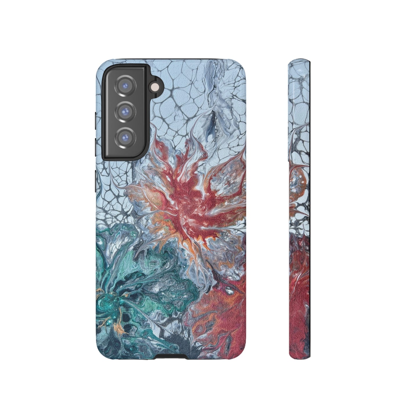 Garden Lace Tough Phone Case for iPhone, Samsung Galaxy, and Google Pixel devices