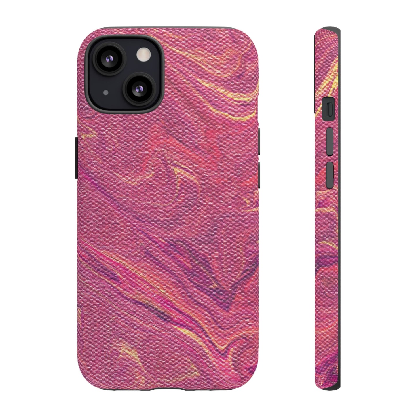 Pleasantly Pink Tough Phone Case for iPhone, Samsung Galaxy, and Google Pixel devices