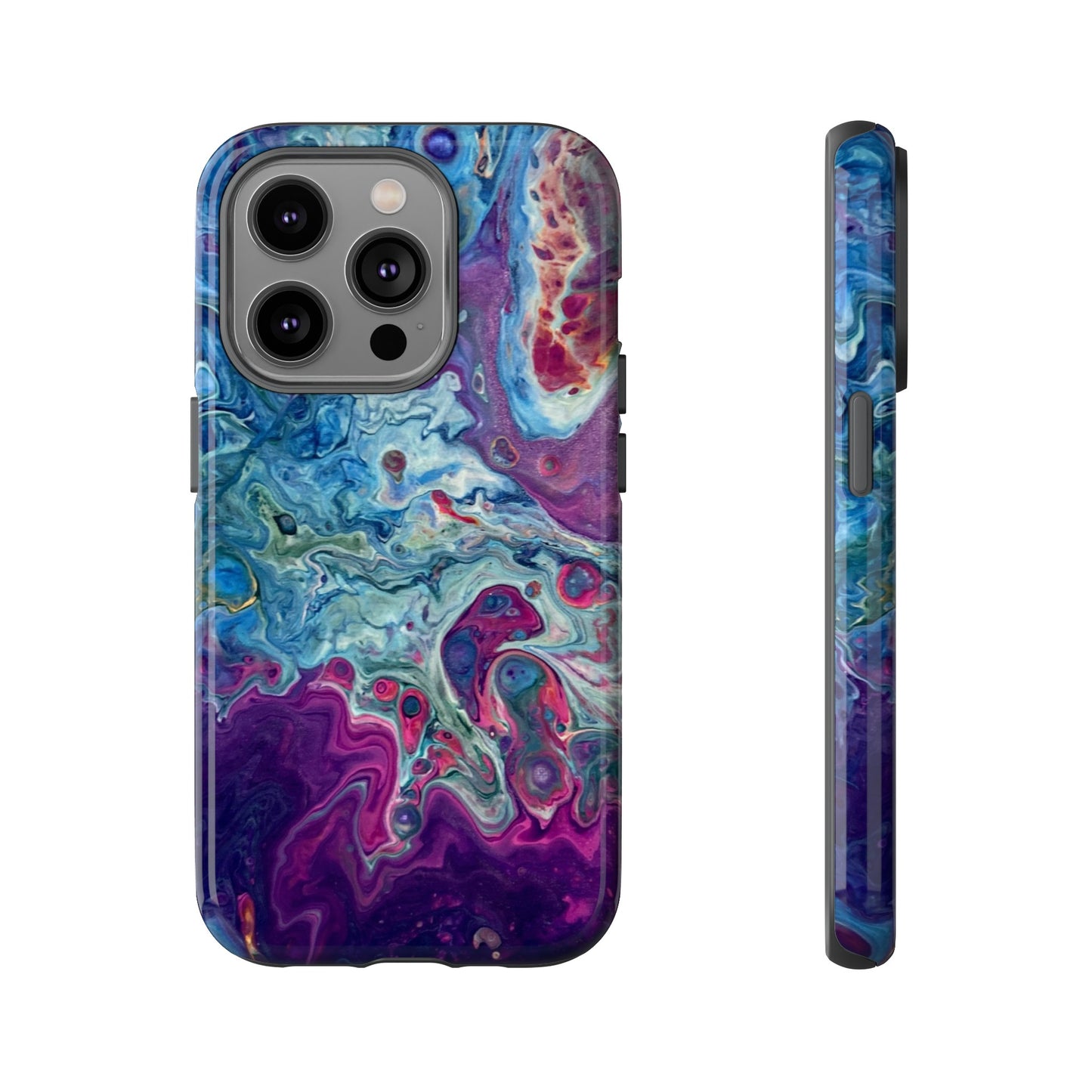 Candy Galaxy Tough Phone Case for iPhone, Samsung Galaxy, and Google Pixel devices