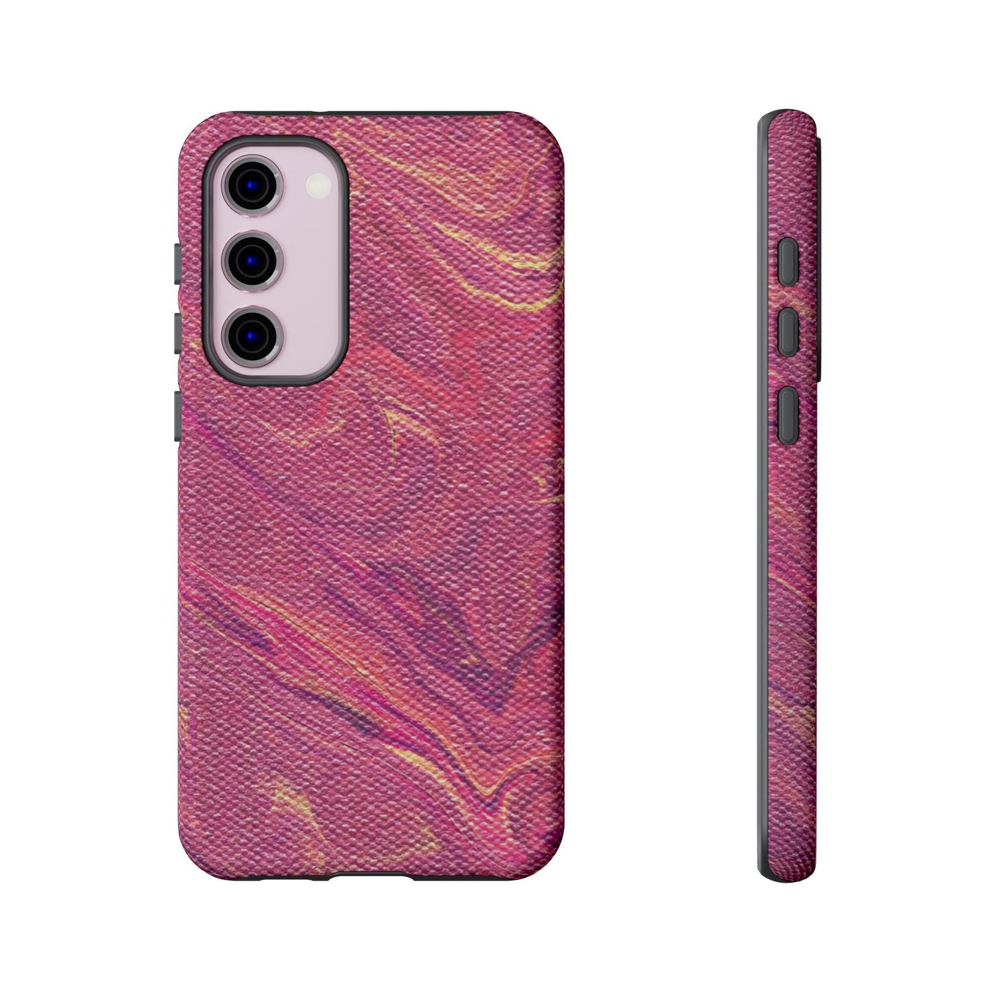 Pleasantly Pink Tough Phone Case for iPhone, Samsung Galaxy, and Google Pixel devices