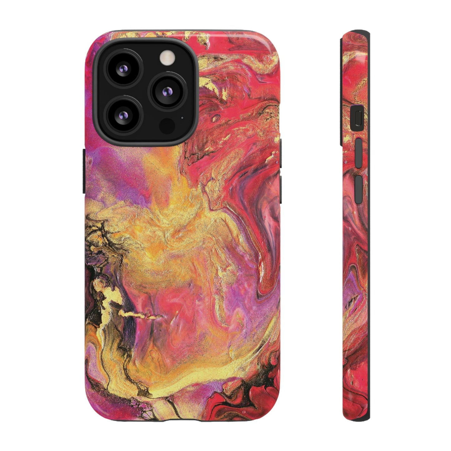Flowing Royalty Tough Phone Case for iPhone, Samsung Galaxy, and Google Pixel devices