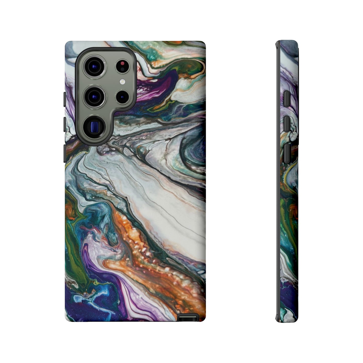 Vibrant Swirls Tough Phone Case for iPhone, Samsung Galaxy, and Google Pixel devices