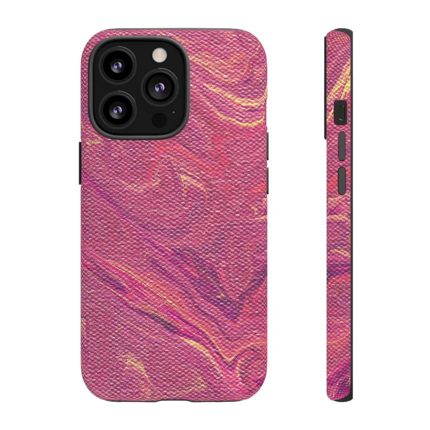 Pleasantly Pink Tough Phone Case for iPhone, Samsung Galaxy, and Google Pixel devices