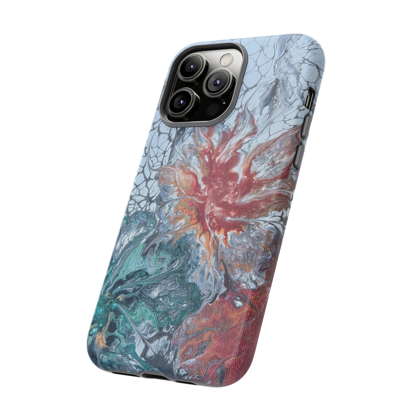 Garden Lace Tough Phone Case for iPhone, Samsung Galaxy, and Google Pixel devices