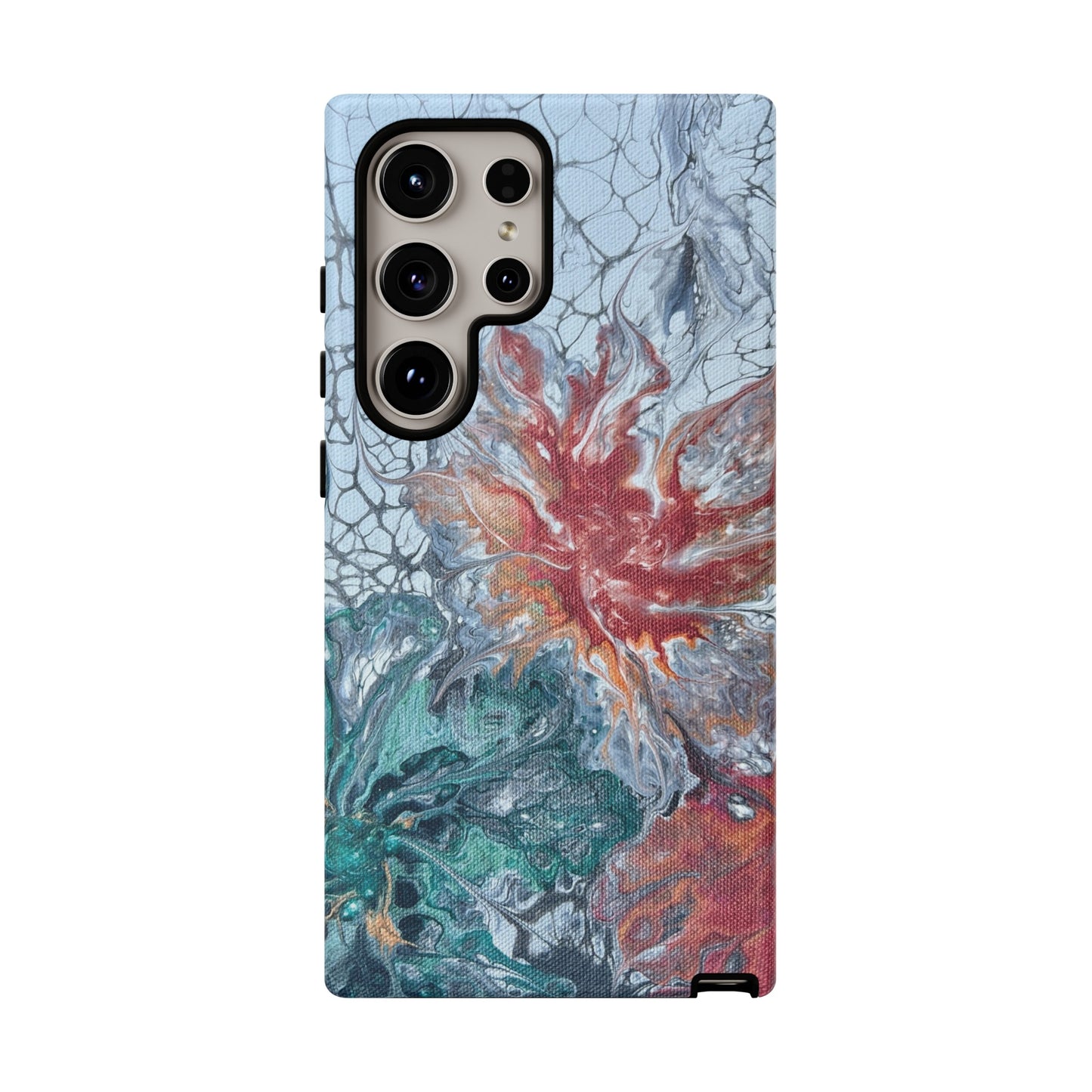 Garden Lace Tough Phone Case for iPhone, Samsung Galaxy, and Google Pixel devices