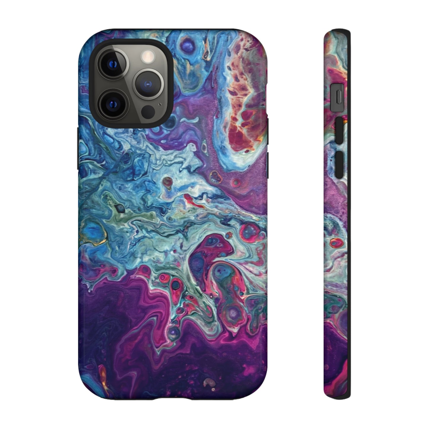 Candy Galaxy Tough Phone Case for iPhone, Samsung Galaxy, and Google Pixel devices