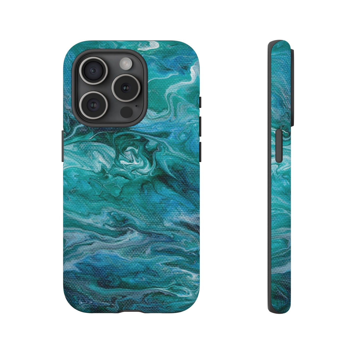 Ocean Waves Tough Phone Case for iPhone, Samsung Galaxy, and Google Pixel devices