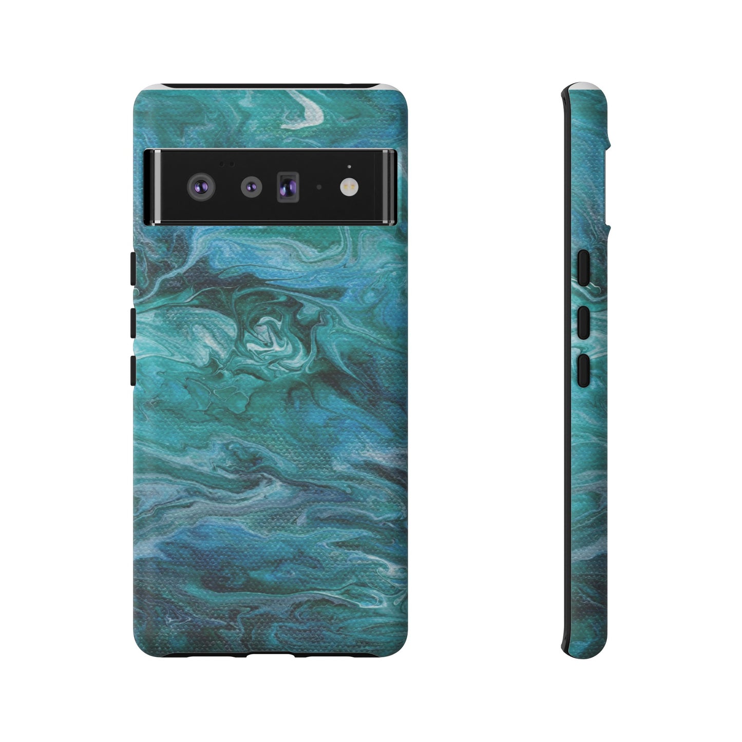 Ocean Waves Tough Phone Case for iPhone, Samsung Galaxy, and Google Pixel devices