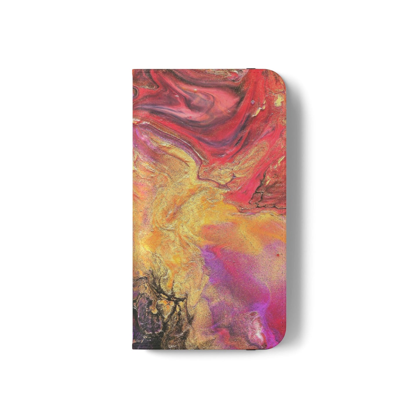 Flowing Royalty Flip Phone Case for iPhone 11 – 16 Pro, Samsung 21 – 22 Series