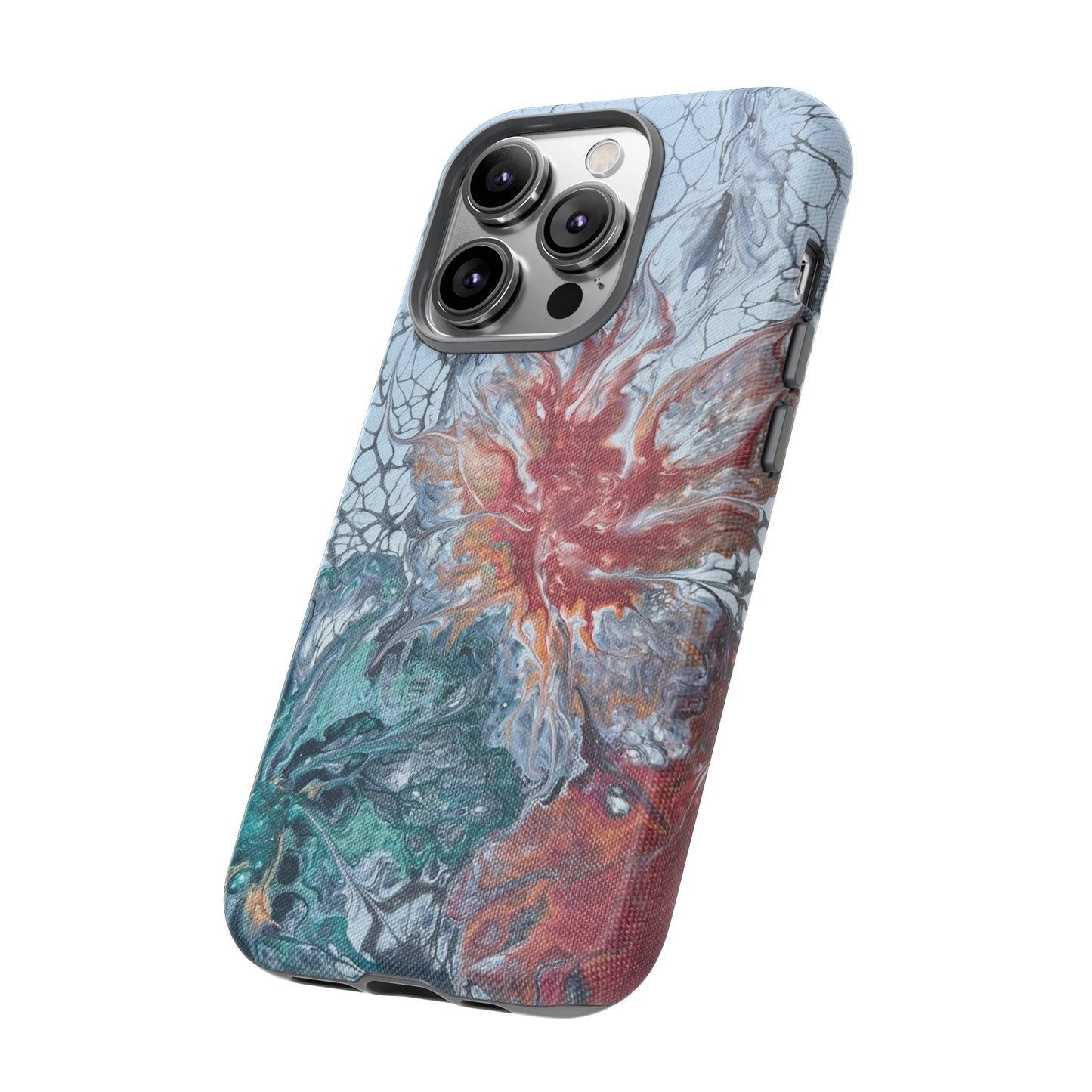 Garden Lace Tough Phone Case for iPhone, Samsung Galaxy, and Google Pixel devices