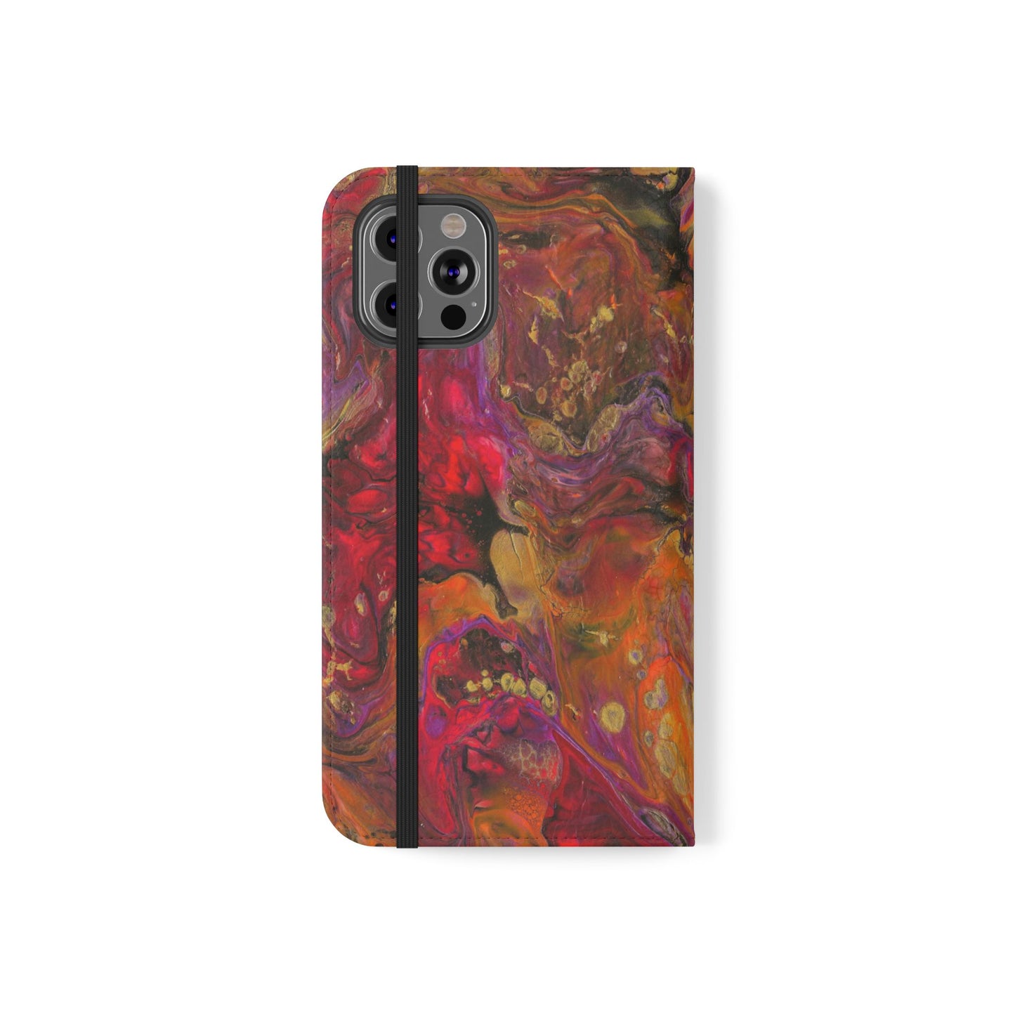 Autumn's Glow Flip Phone Case for iPhone 11 – 16 Pro, Samsung 21 – 22 Series