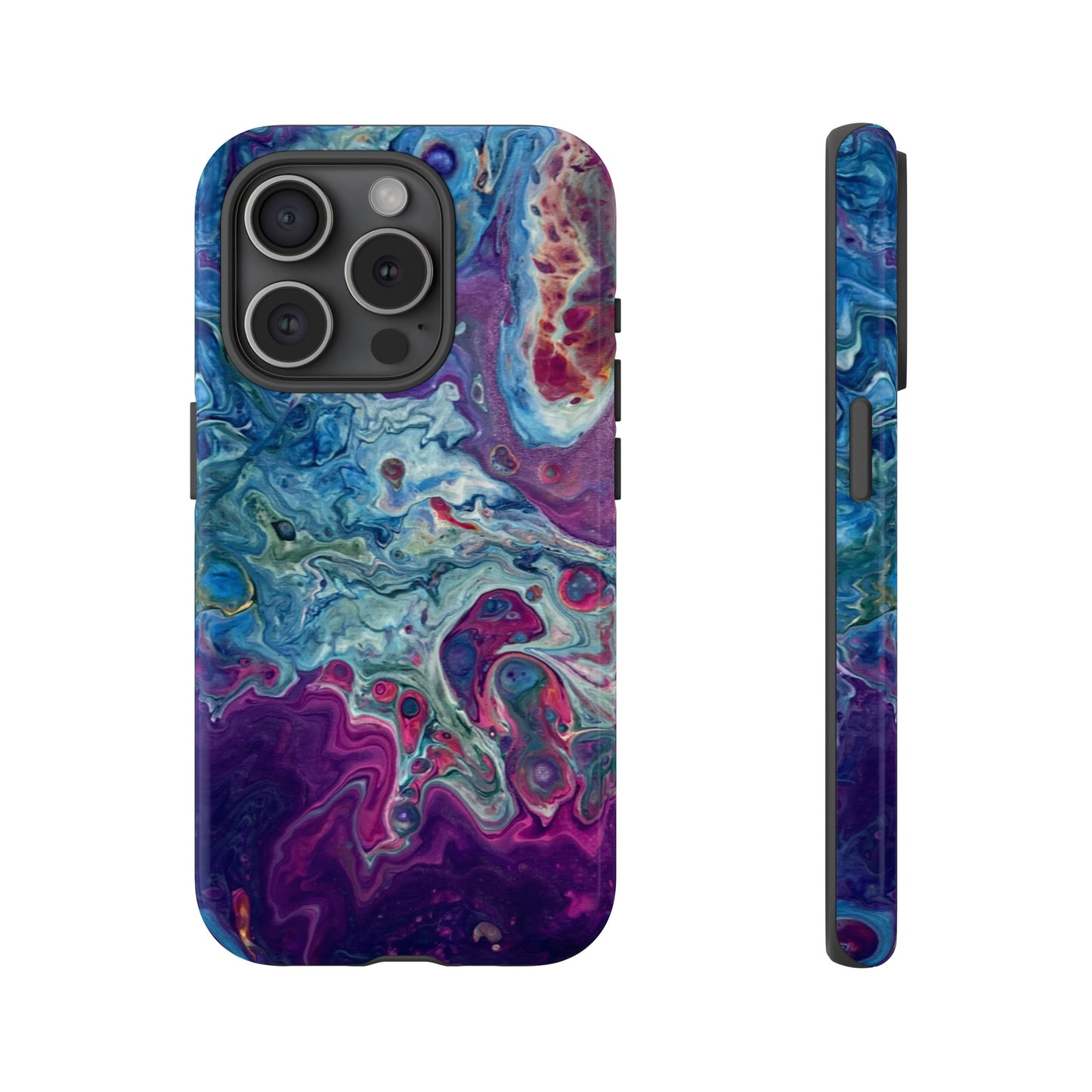 Candy Galaxy Tough Phone Case for iPhone, Samsung Galaxy, and Google Pixel devices
