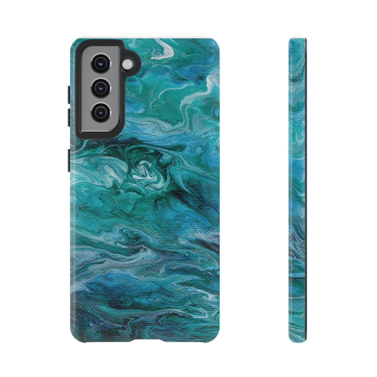 Ocean Waves Tough Phone Case for iPhone, Samsung Galaxy, and Google Pixel devices