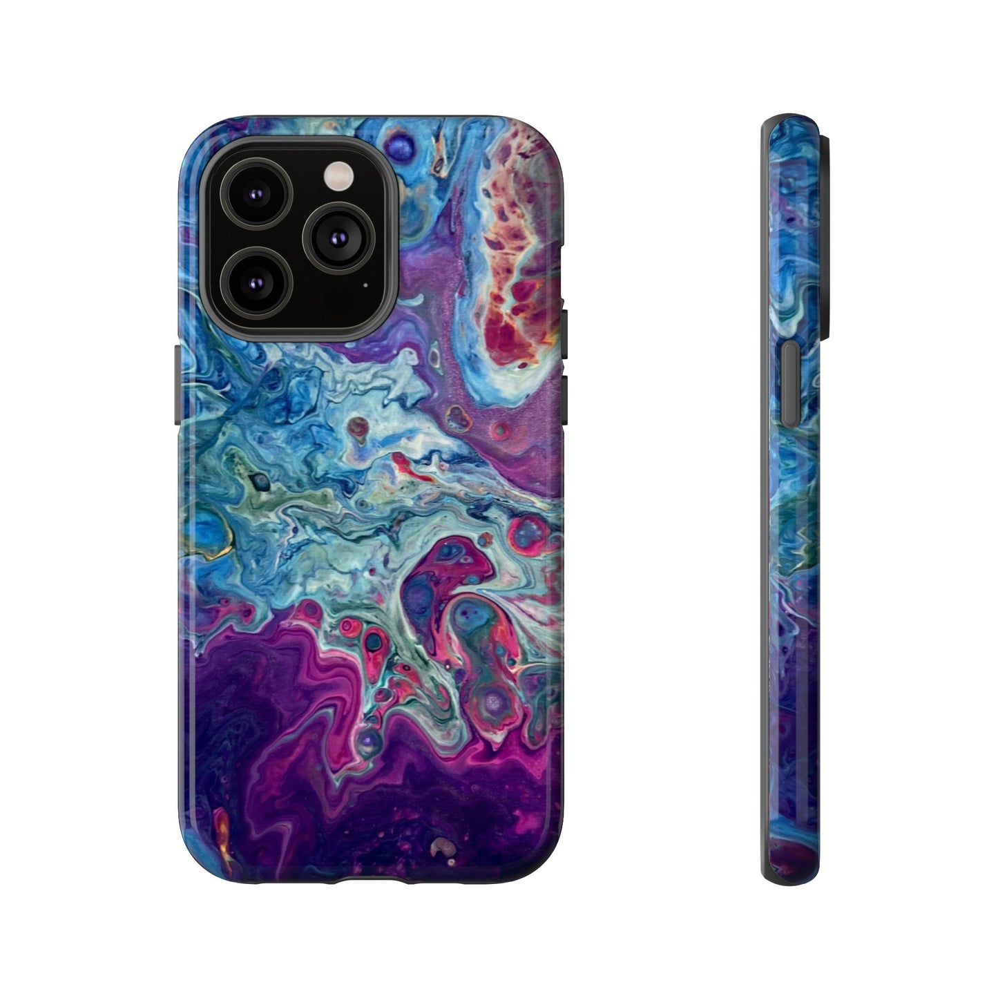 Candy Galaxy Tough Phone Case for iPhone, Samsung Galaxy, and Google Pixel devices