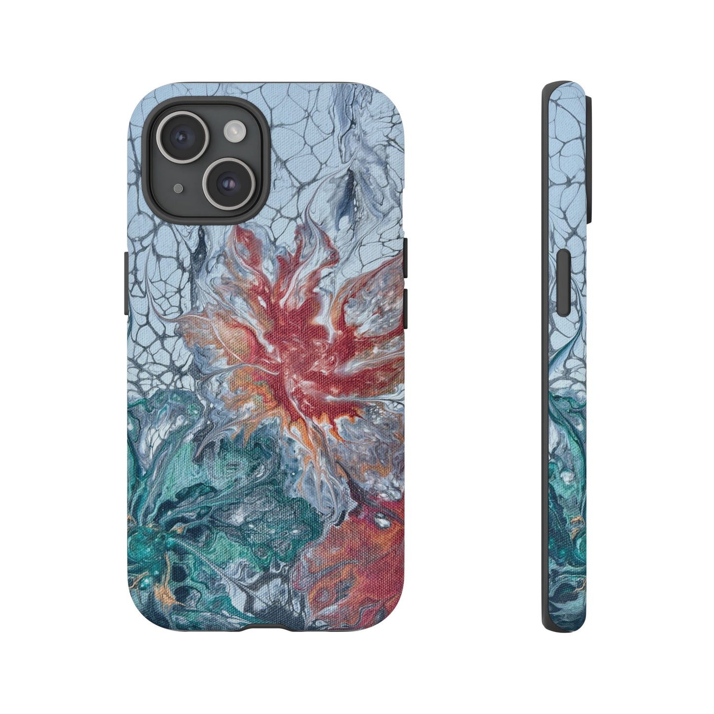 Garden Lace Tough Phone Case for iPhone, Samsung Galaxy, and Google Pixel devices
