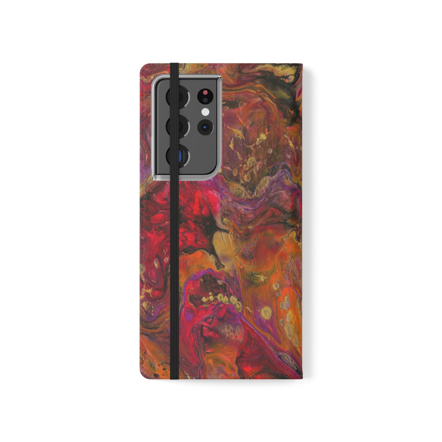 Autumn's Glow Flip Phone Case for iPhone 11 – 16 Pro, Samsung 21 – 22 Series