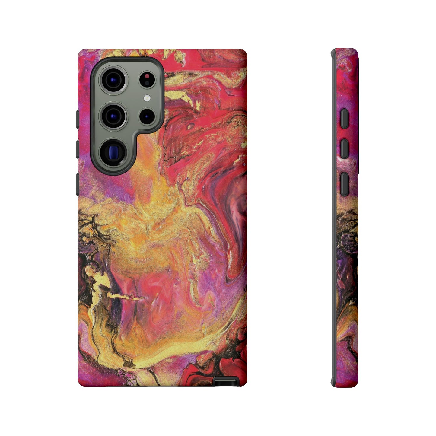 Flowing Royalty Tough Phone Case for iPhone, Samsung Galaxy, and Google Pixel devices