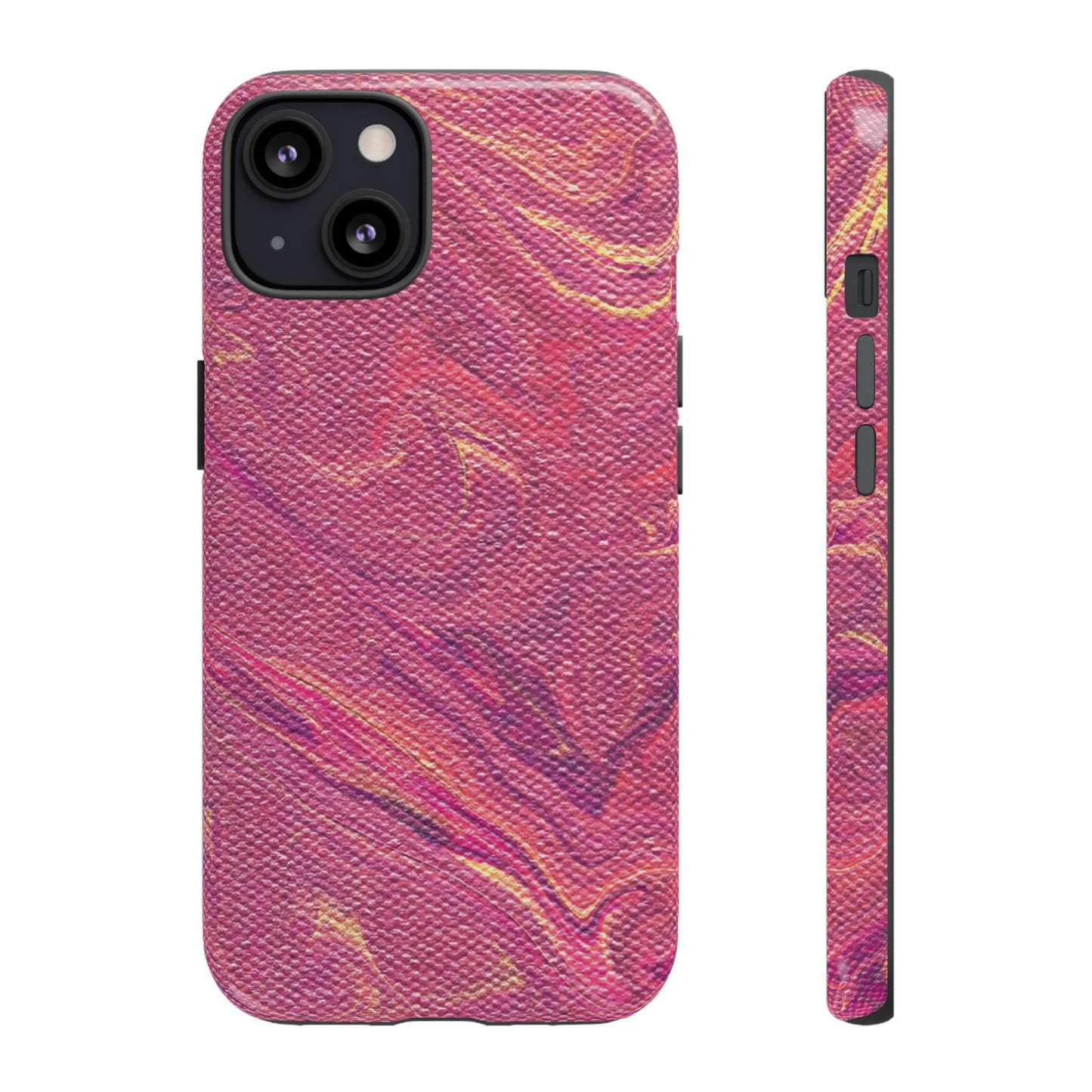 Pleasantly Pink Tough Phone Case for iPhone, Samsung Galaxy, and Google Pixel devices