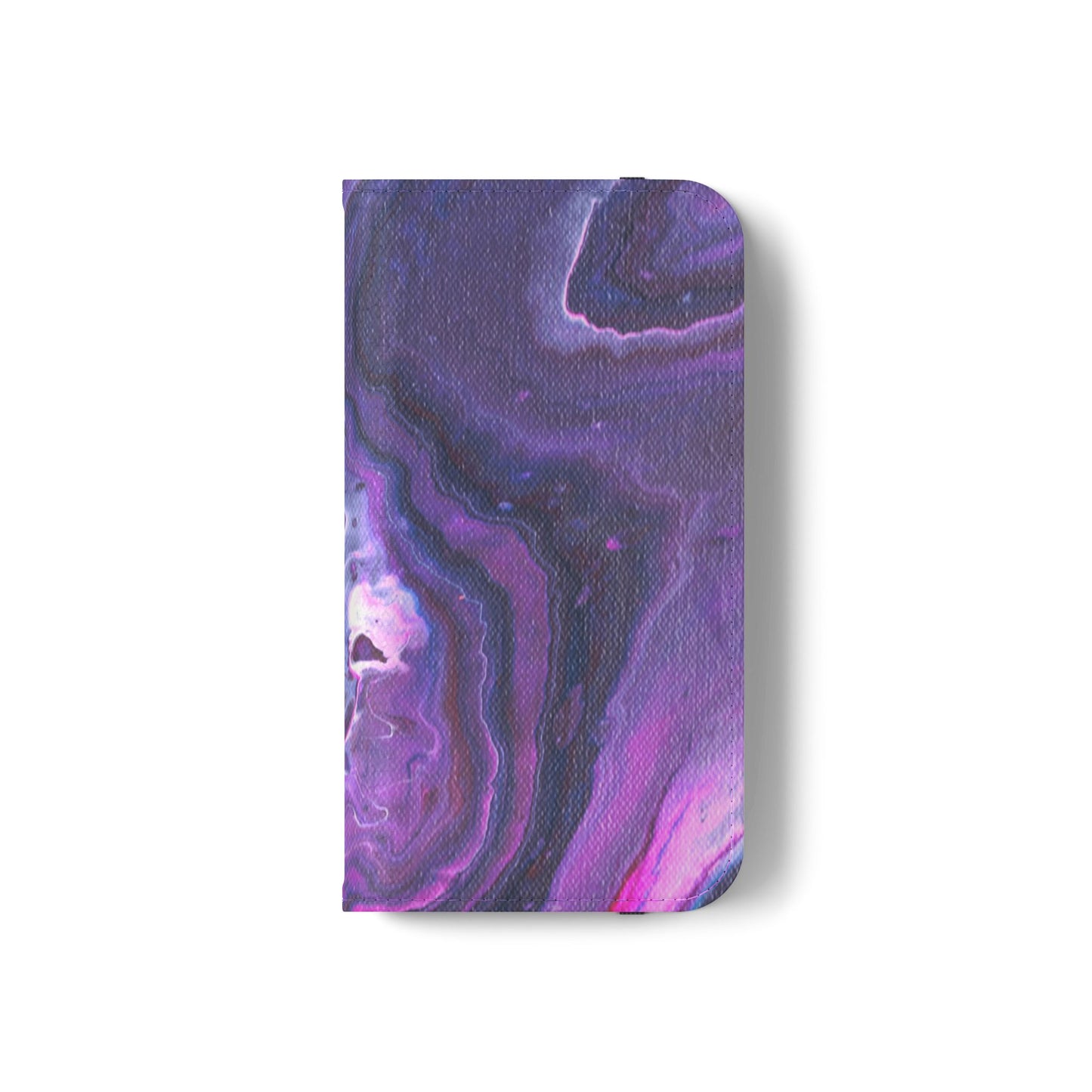 Velvet Twilight Flip Phone Case for iPhone 11 – 16 Pro, Samsung 21 – 22 Series