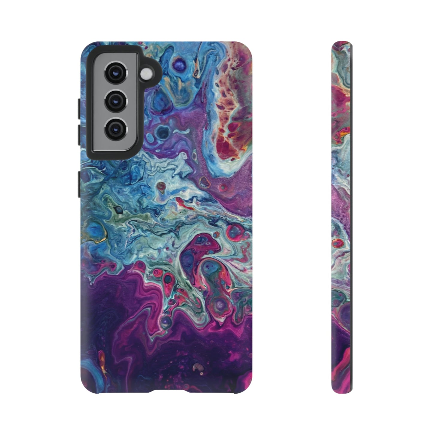 Candy Galaxy Tough Phone Case for iPhone, Samsung Galaxy, and Google Pixel devices