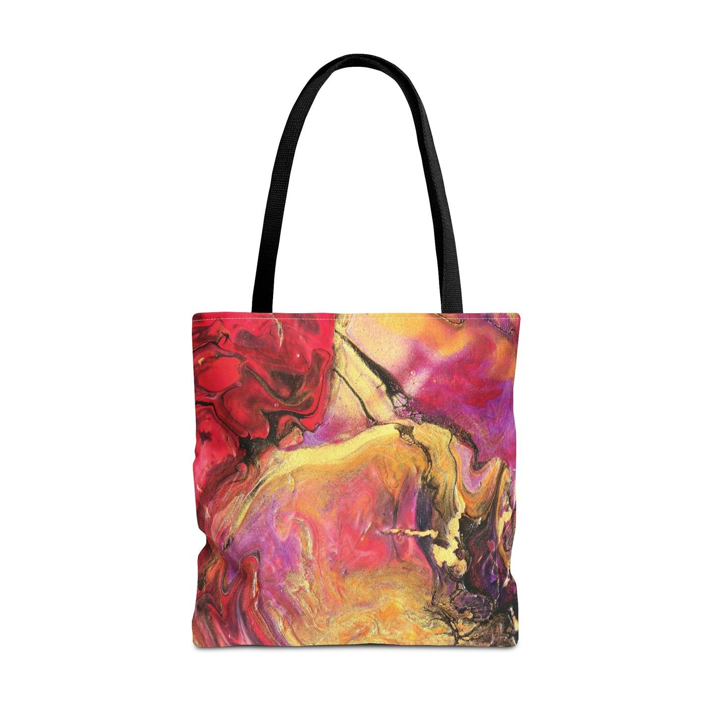 Tote Bag - Royal Flow Fluid Art Inspired