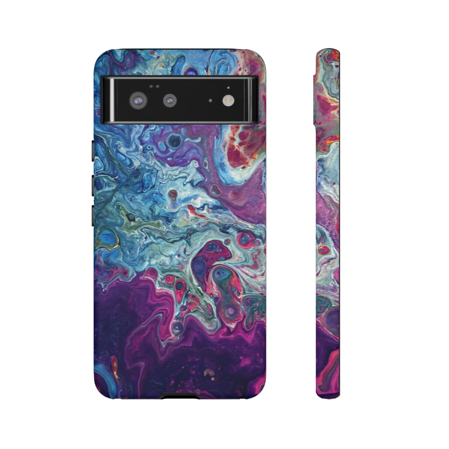 Candy Galaxy Tough Phone Case for iPhone, Samsung Galaxy, and Google Pixel devices